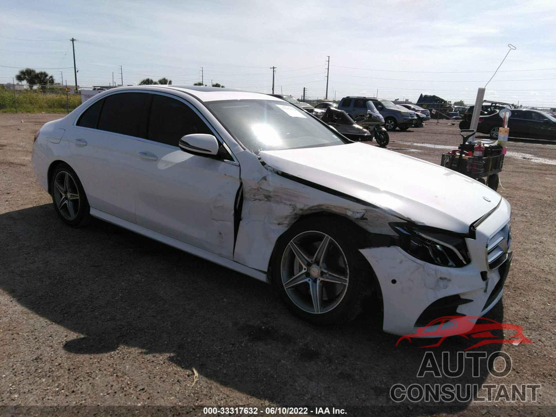 MERCEDES-BENZ E-CLASS 2017 - WDDZF4JB1HA072589