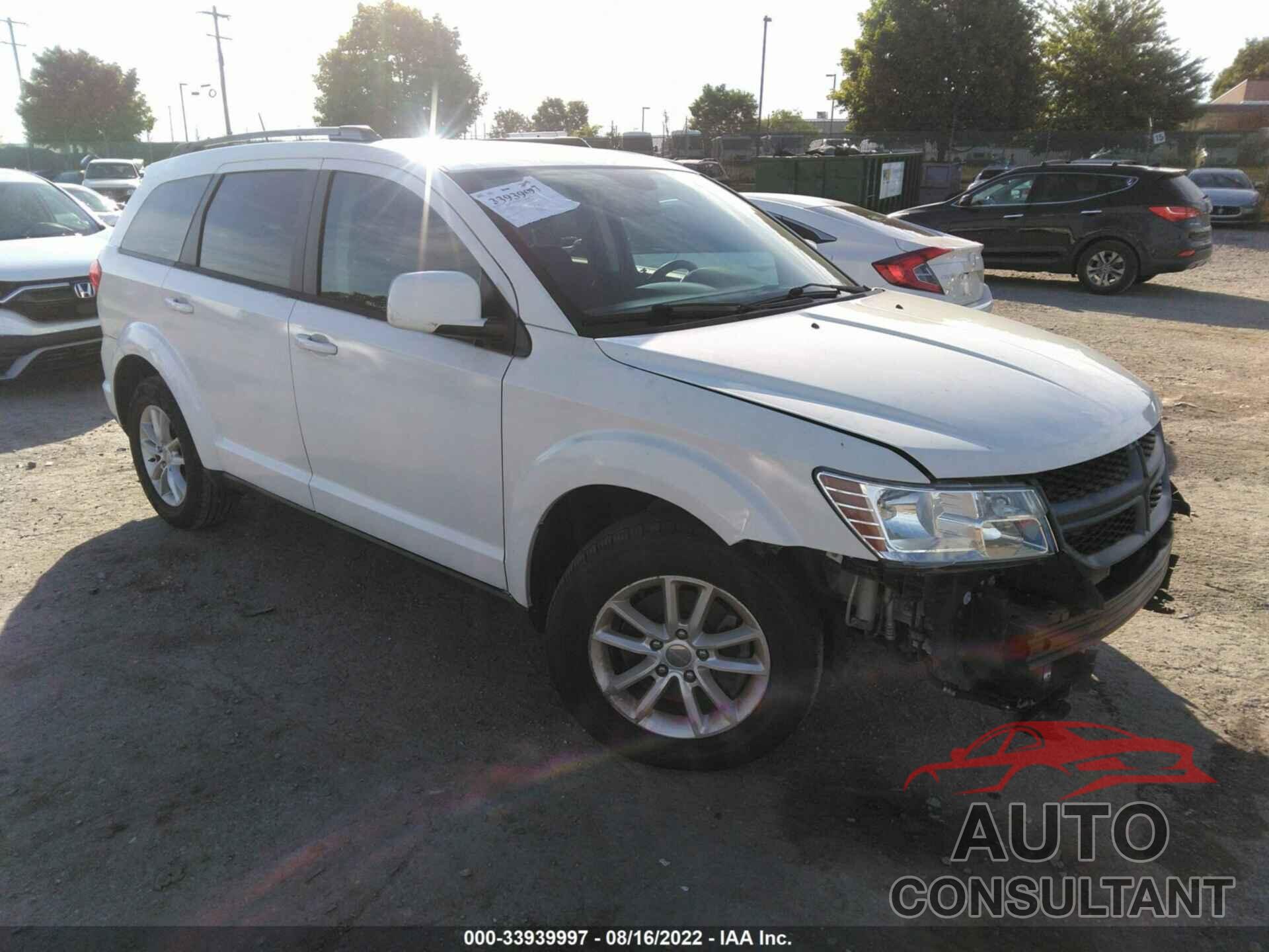 DODGE JOURNEY 2017 - 3C4PDCBB6HT612561