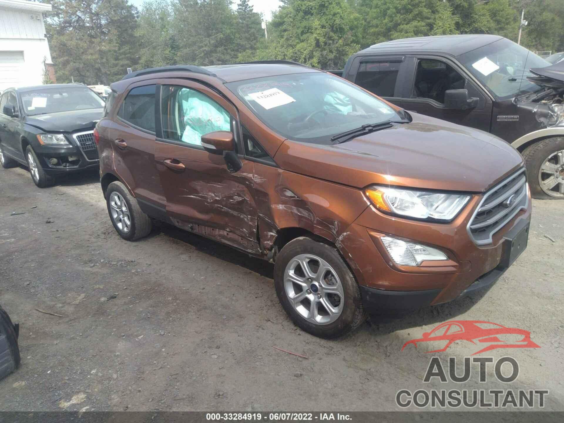 FORD ECOSPORT 2019 - MAJ6S3GL8KC276262