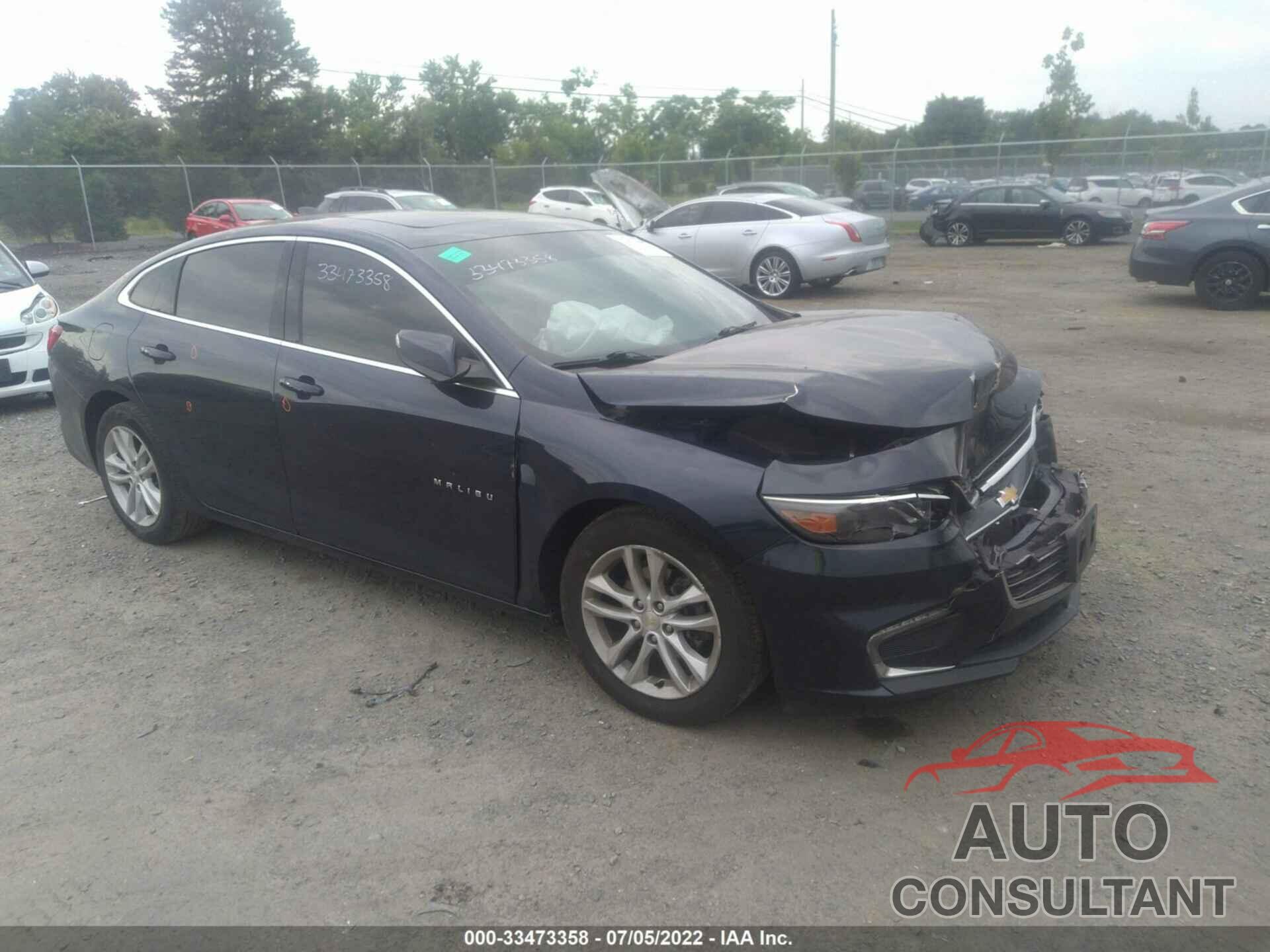CHEVROLET MALIBU 2017 - 1G1ZE5ST3HF163644