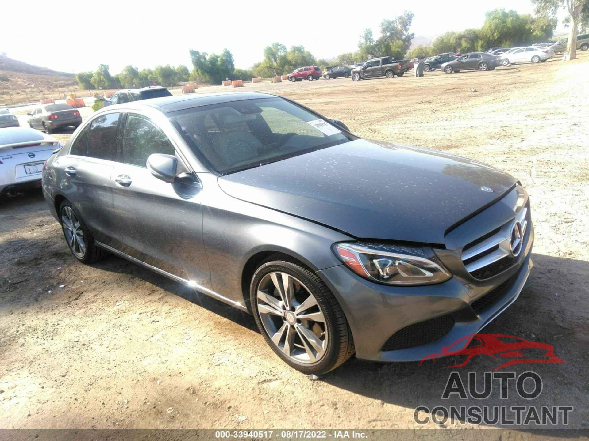 MERCEDES-BENZ C-CLASS 2017 - 55SWF4JB6HU190558