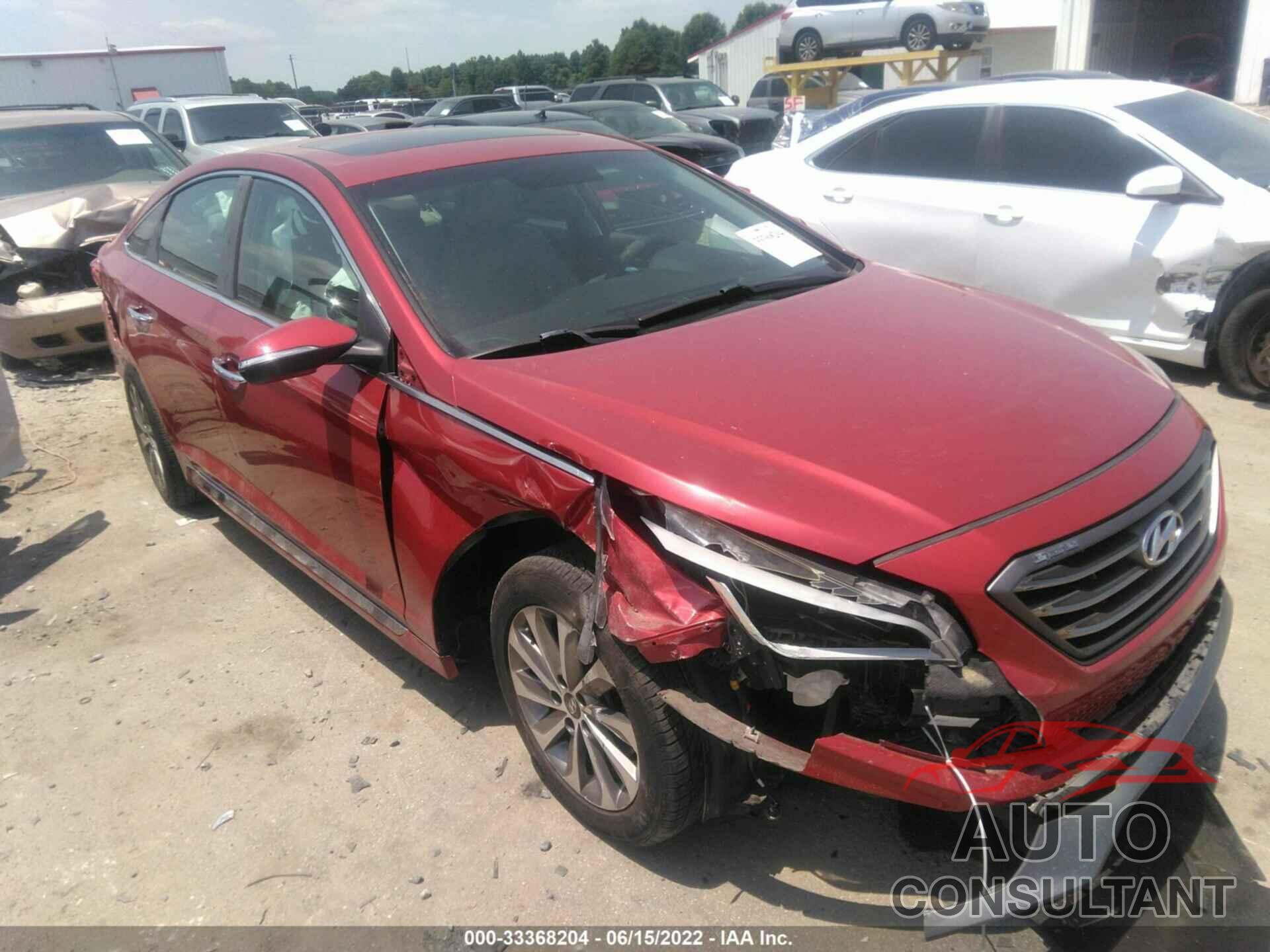 HYUNDAI SONATA 2017 - 5NPE34AF2HH498093