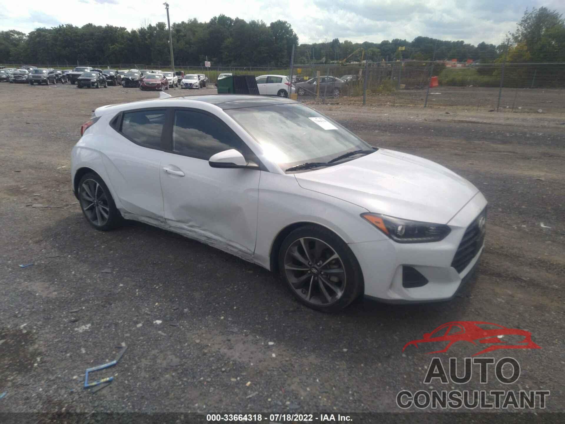 HYUNDAI VELOSTER 2019 - KMHTG6AF4KU013937