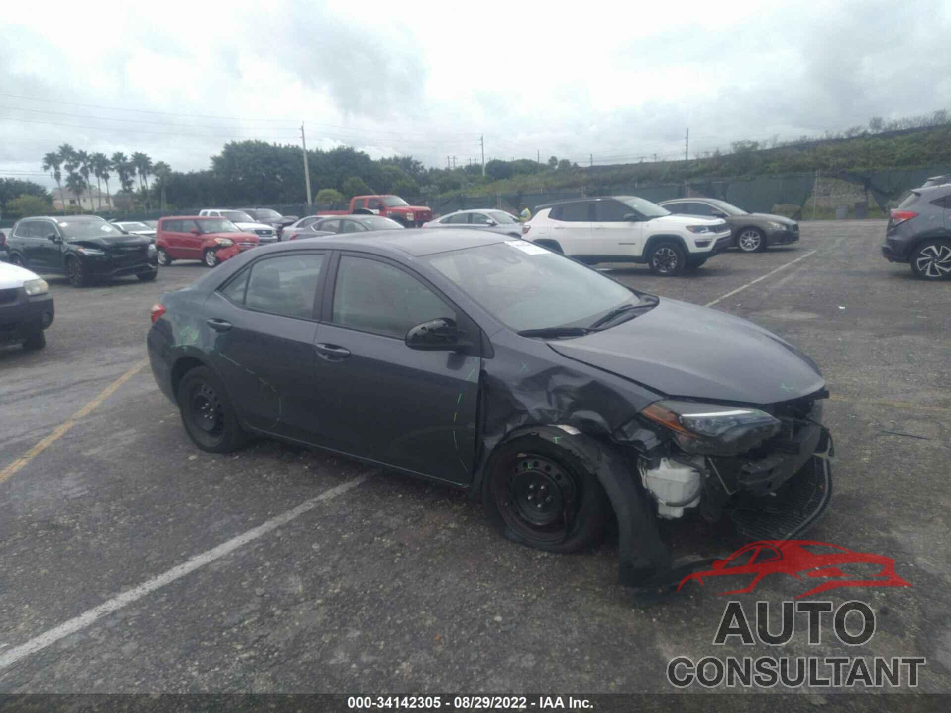 TOYOTA COROLLA 2018 - 2T1BURHE7JC024756
