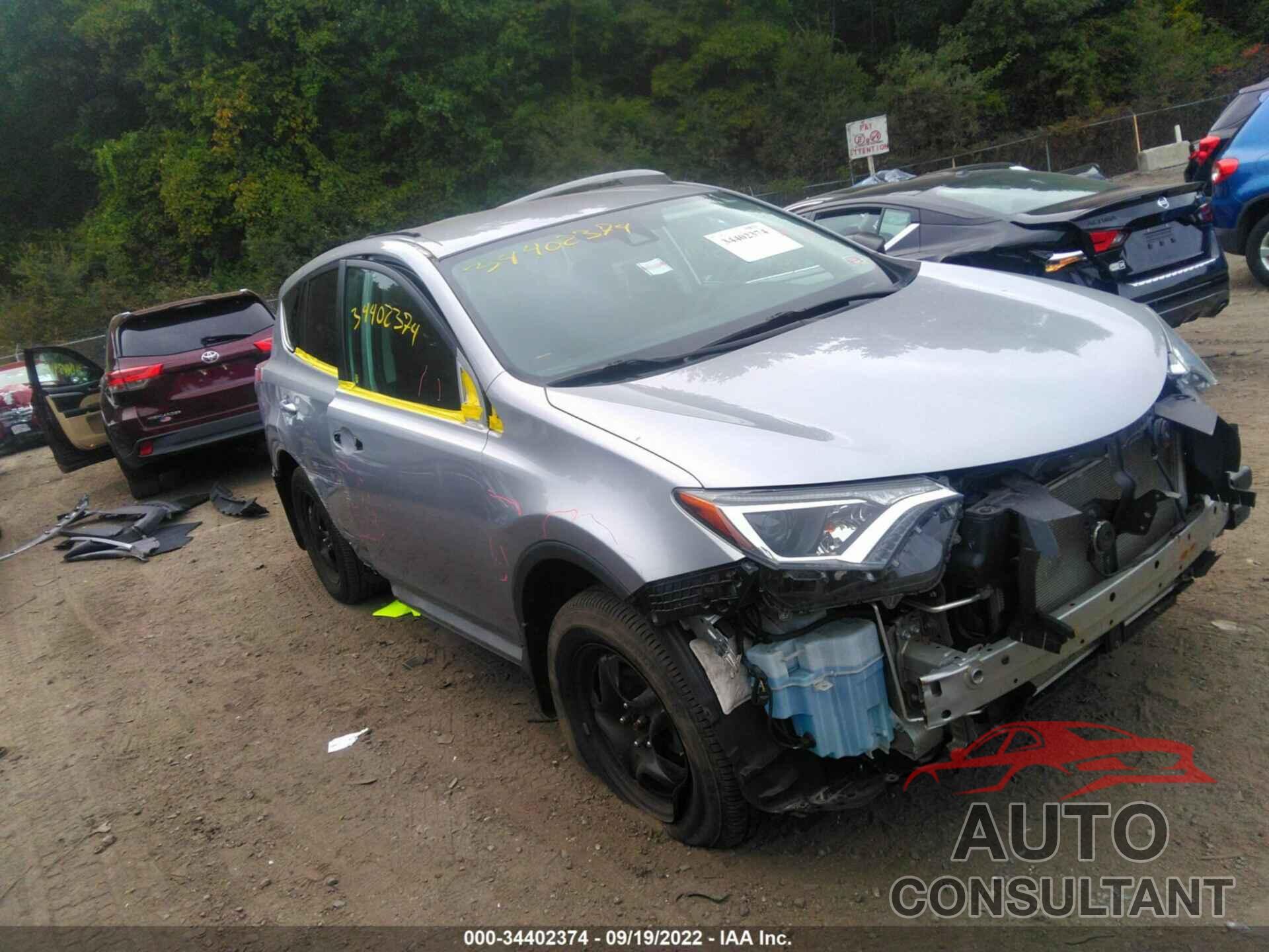 TOYOTA RAV4 2017 - 2T3BFREVXHW576430