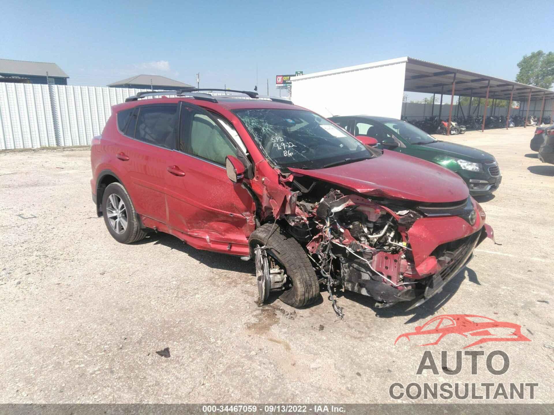 TOYOTA RAV4 2017 - JTMWFREV6HJ112390