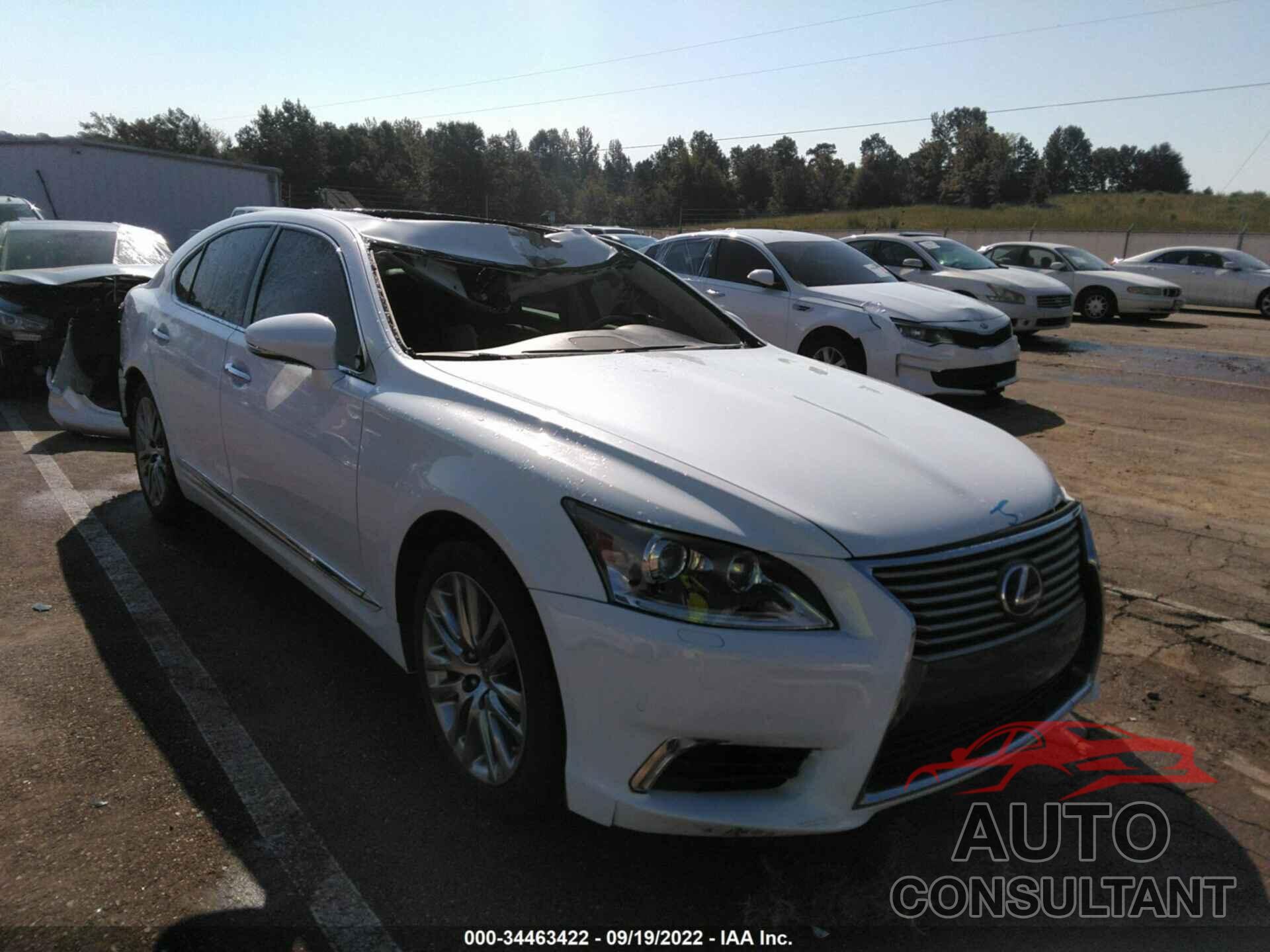 LEXUS LS 460 2015 - JTHBL5EF9F5135238