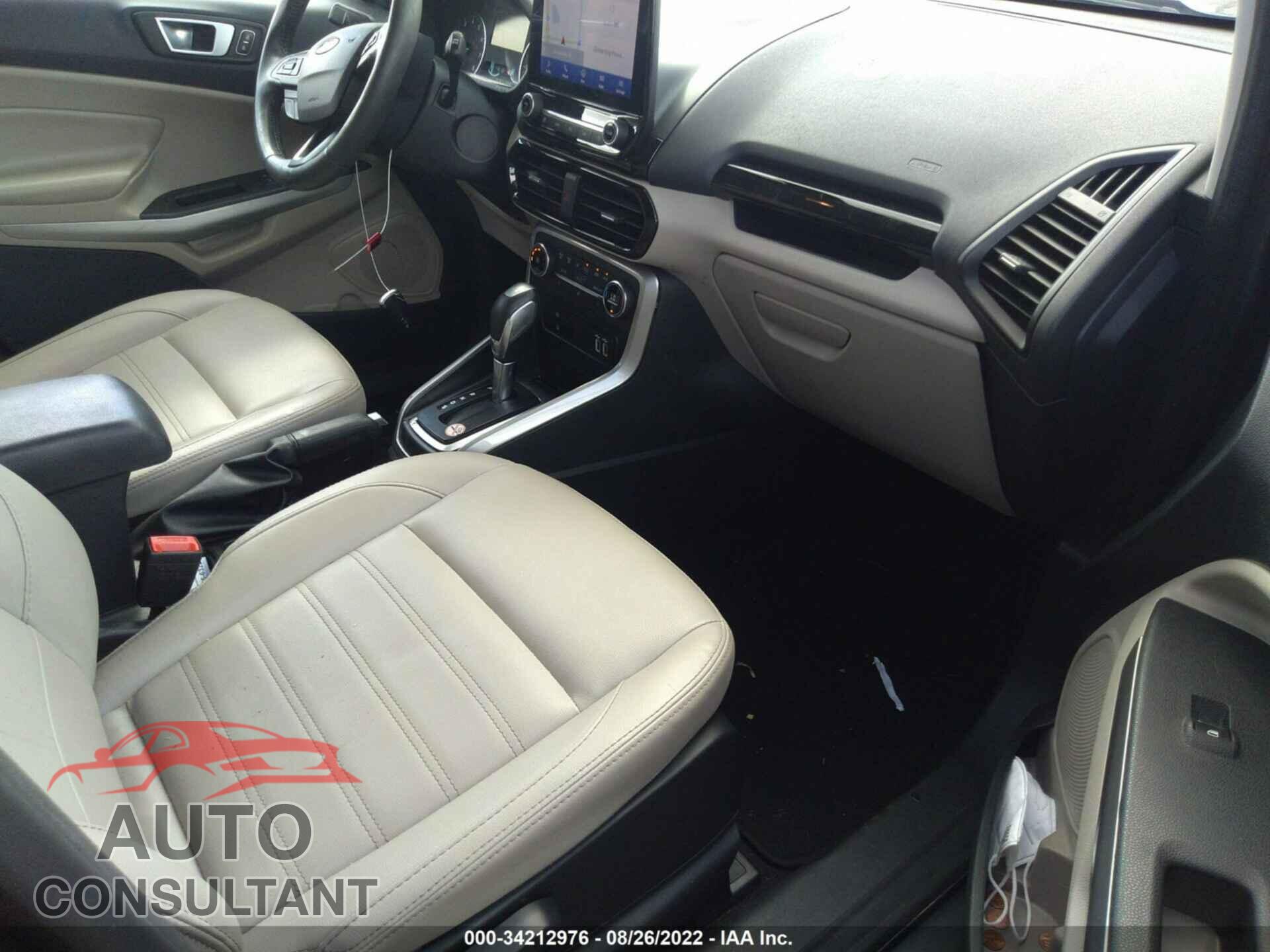 FORD ECOSPORT 2021 - MAJ6S3KL6MC403262