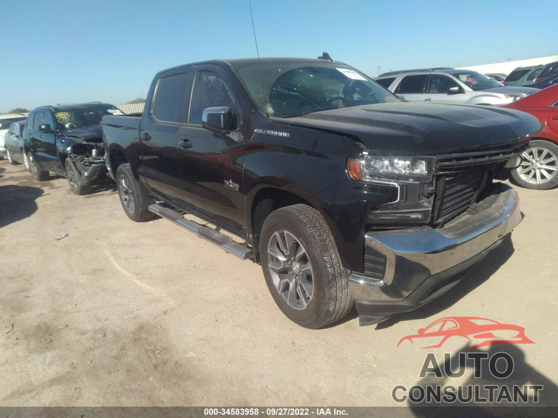 CHEVROLET SILVERADO 1500 2021 - 3GCPWCED2MG342593