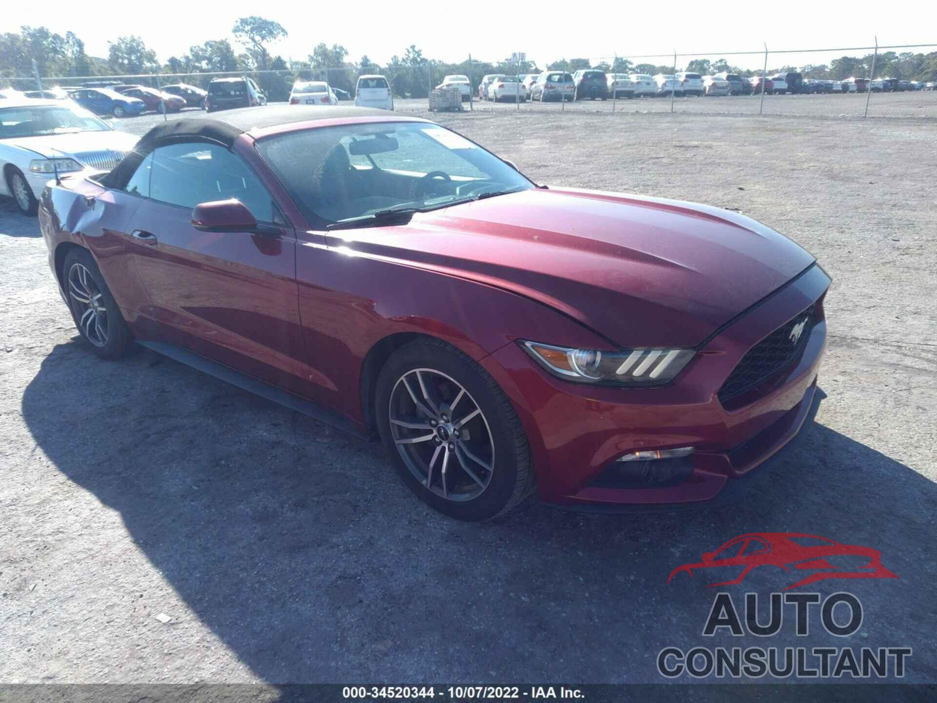 FORD MUSTANG 2017 - 1FATP8UH2H5254580