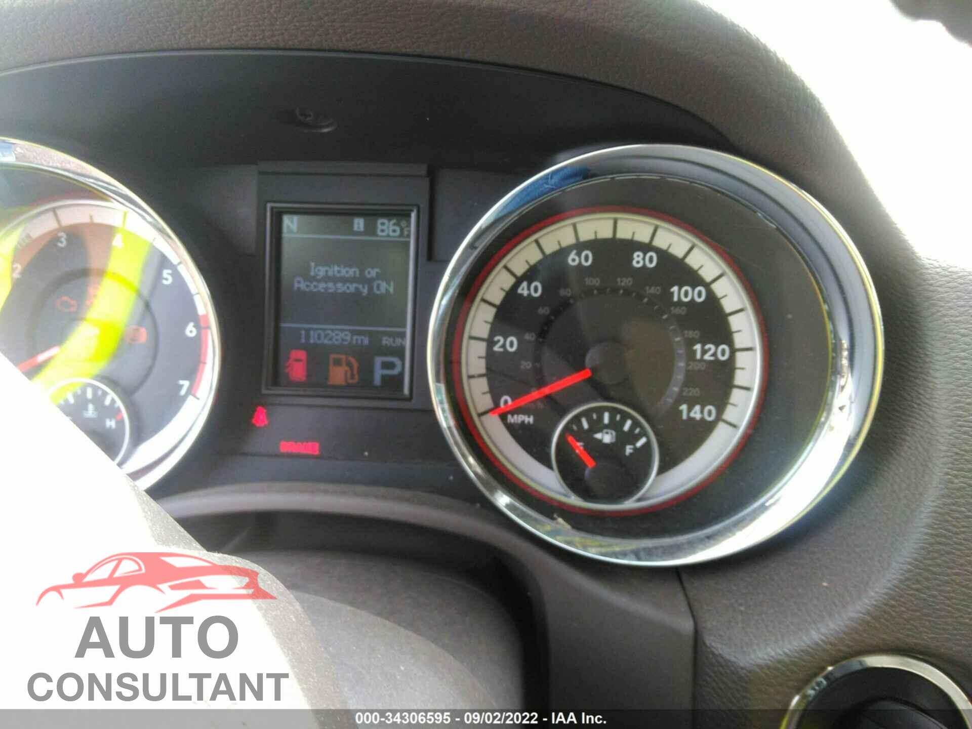 DODGE DURANGO 2011 - 1D4SE4GT4BC593786