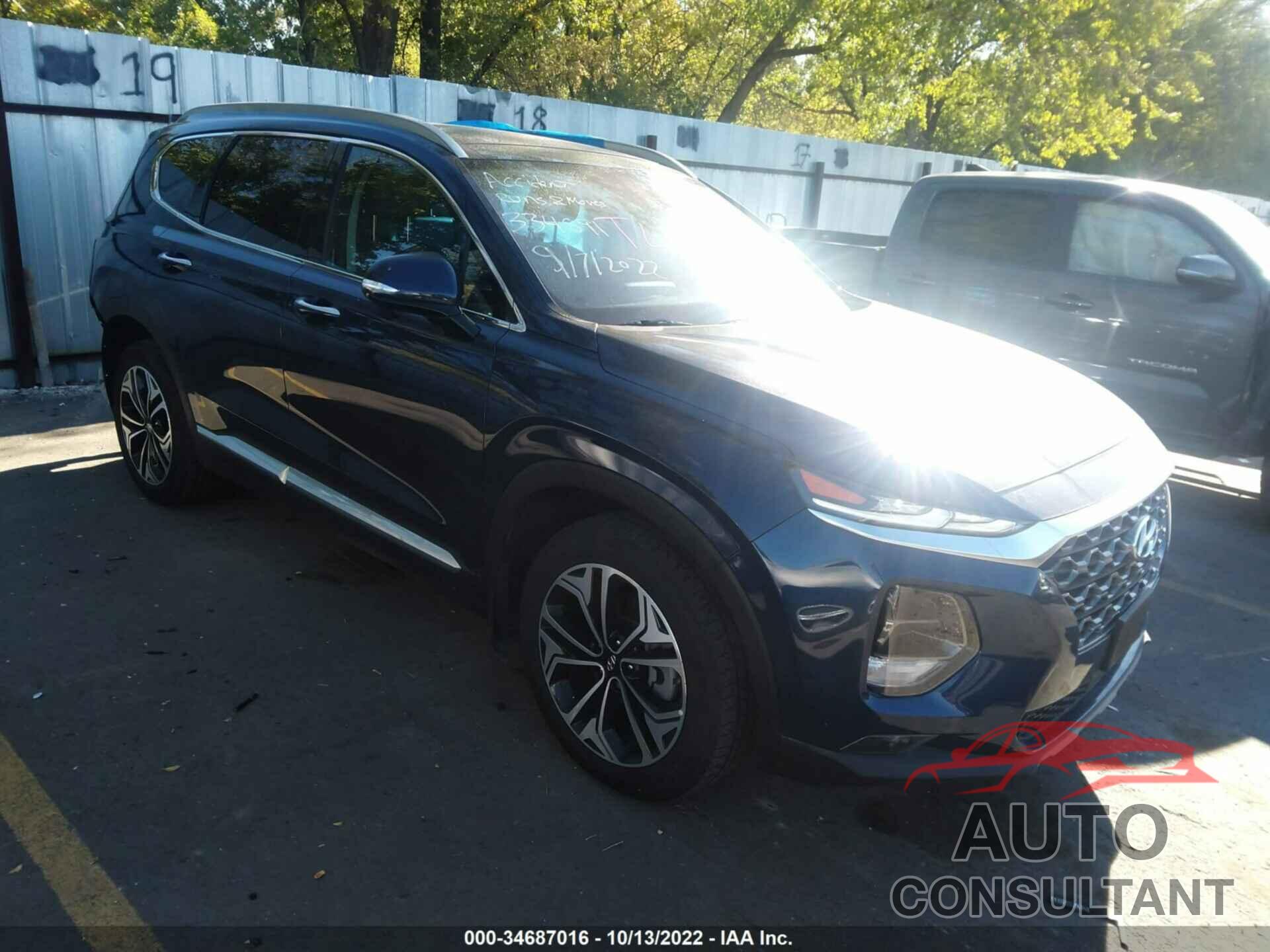 HYUNDAI SANTA FE 2020 - 5NMS3CAA2LH290772