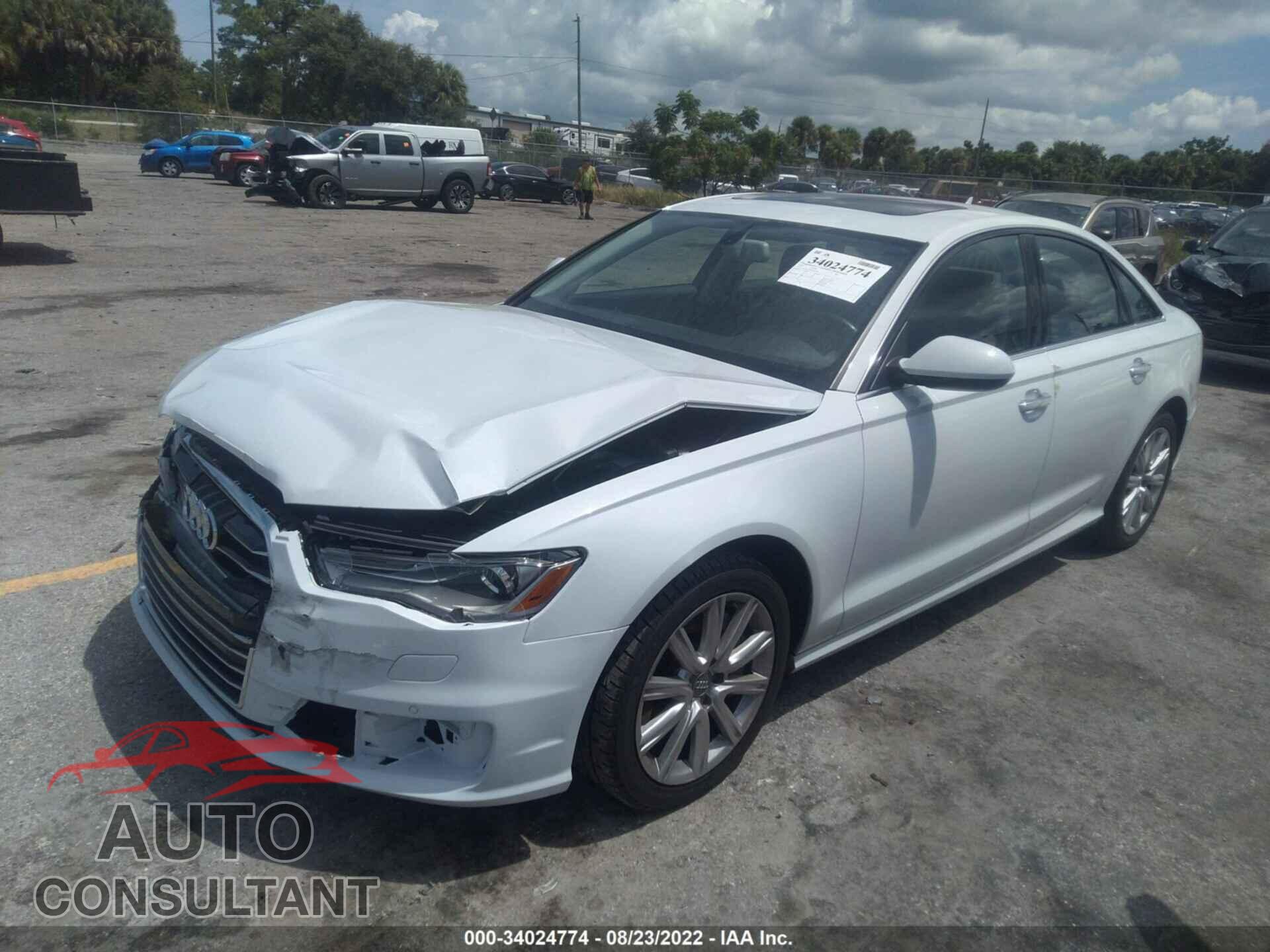 AUDI A6 2016 - WAUGFAFC0GN061587