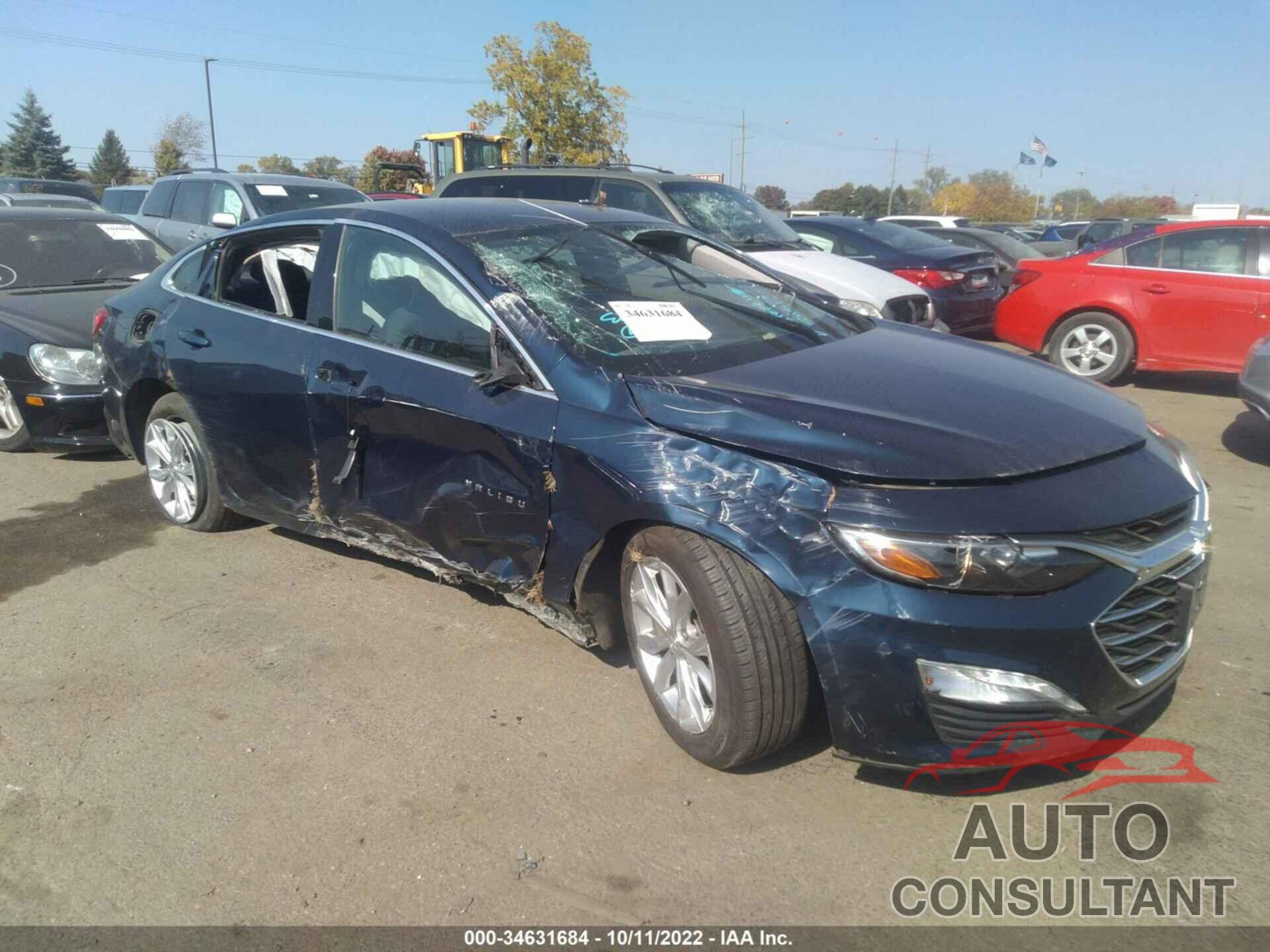 CHEVROLET MALIBU 2020 - 1G1ZD5ST9LF123662