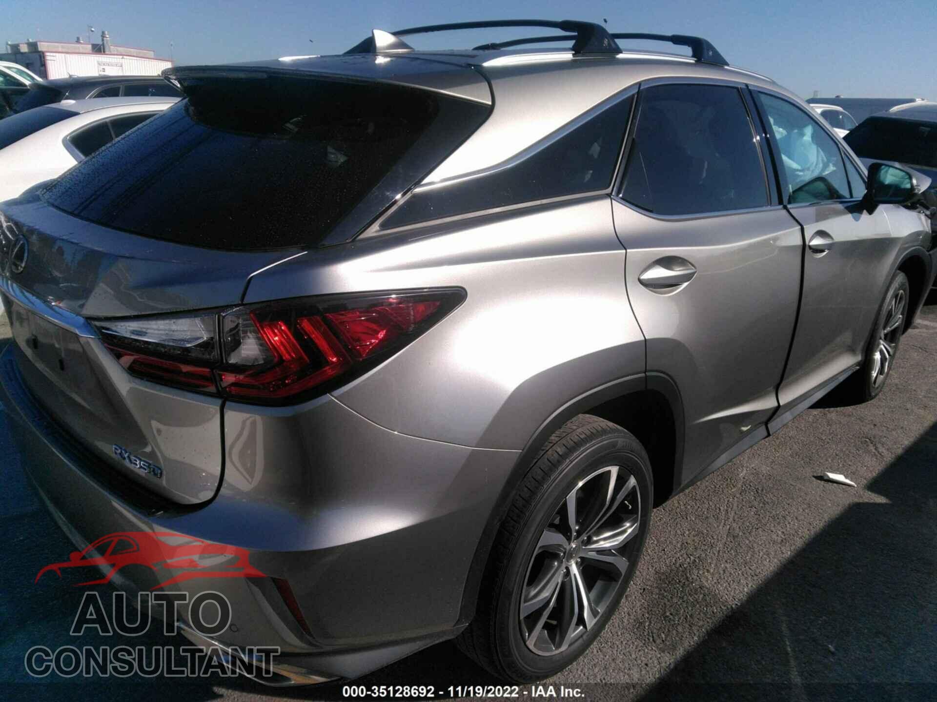 LEXUS RX 2017 - 2T2ZZMCA7HC041554