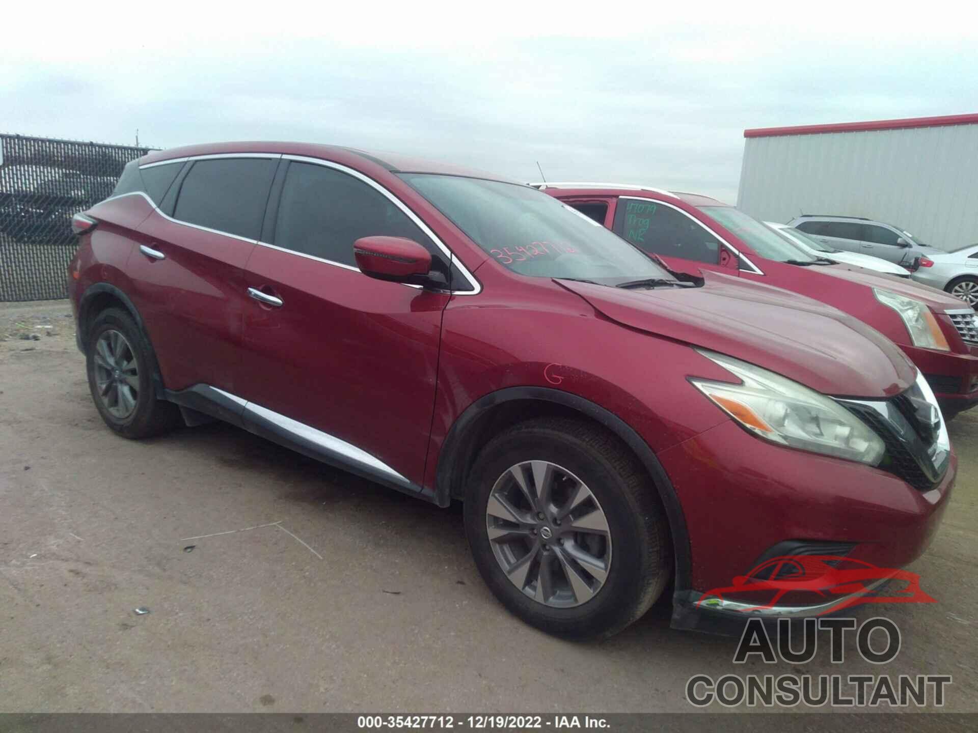 NISSAN MURANO 2016 - 5N1AZ2MGXGN100743