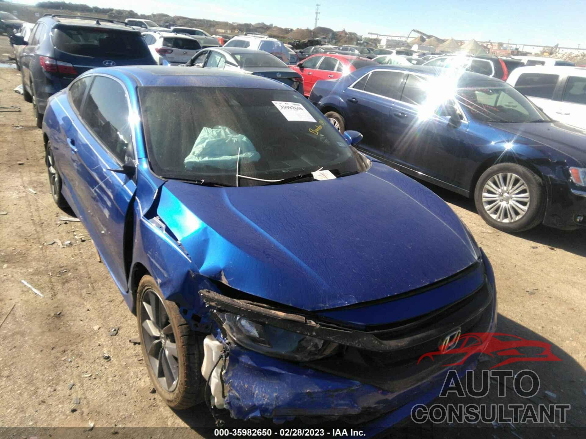 HONDA CIVIC COUPE 2019 - 2HGFC3B35KH353764