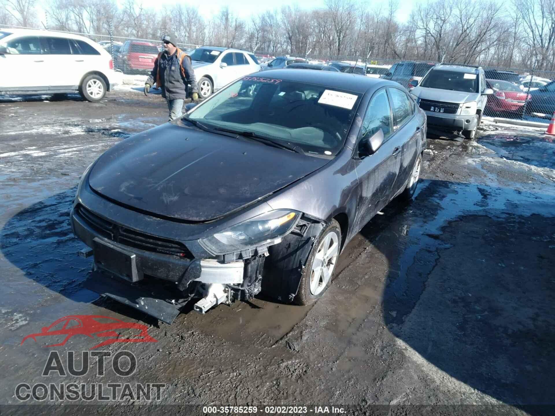 DODGE DART 2015 - 1C3CDFBB6FD373584