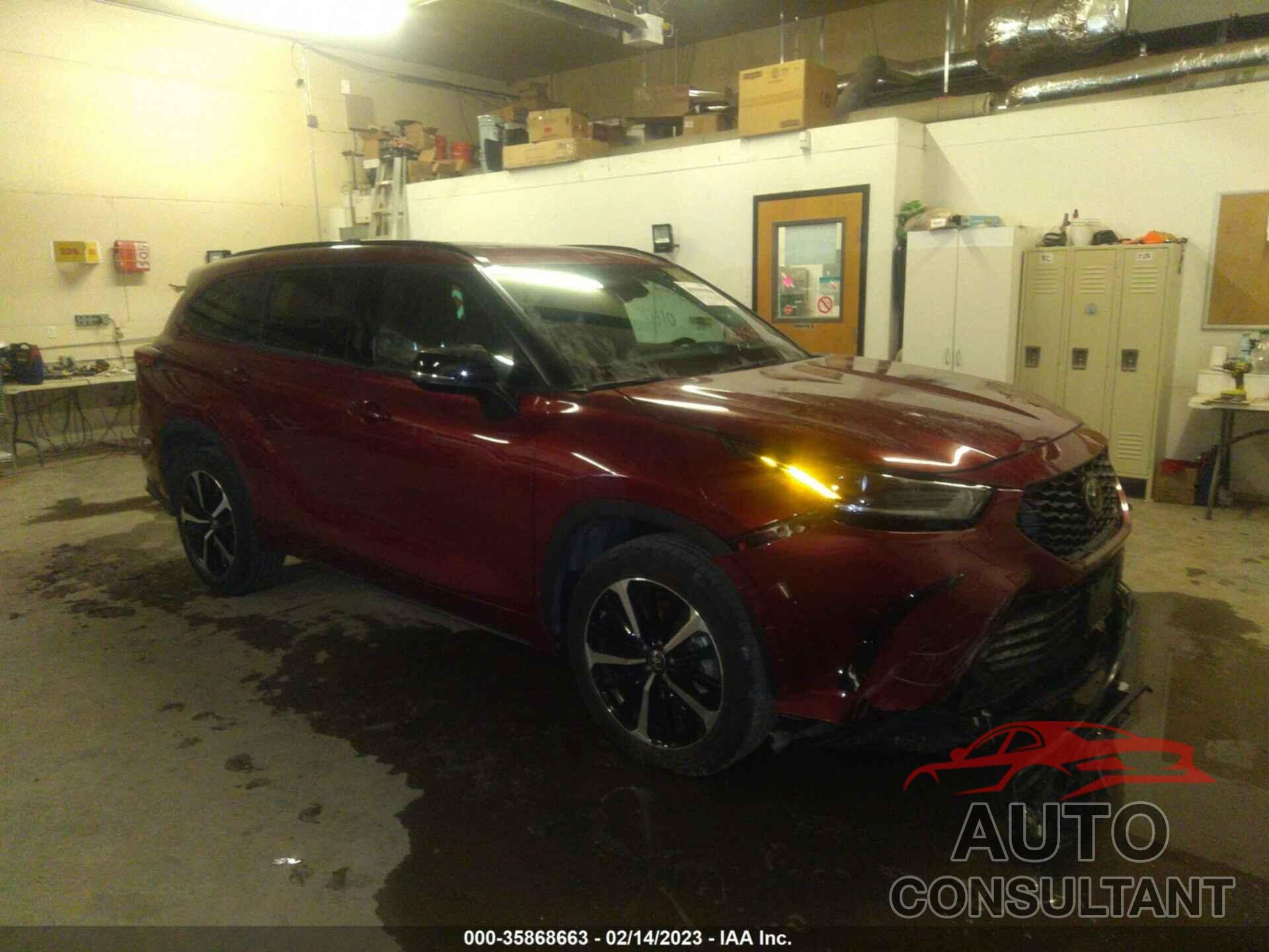 TOYOTA HIGHLANDER 2022 - 5TDLZRBH3NS203799