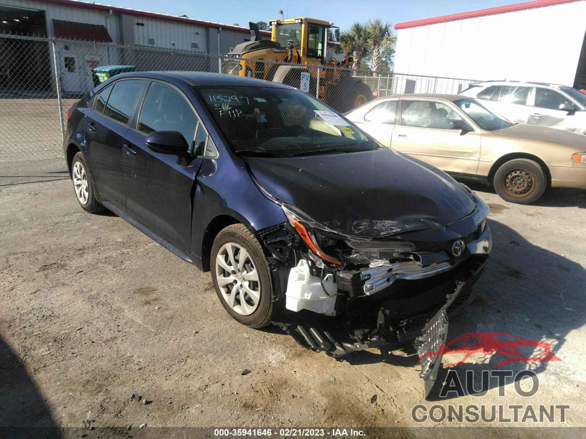 TOYOTA COROLLA 2020 - JTDEPRAEXLJ115297