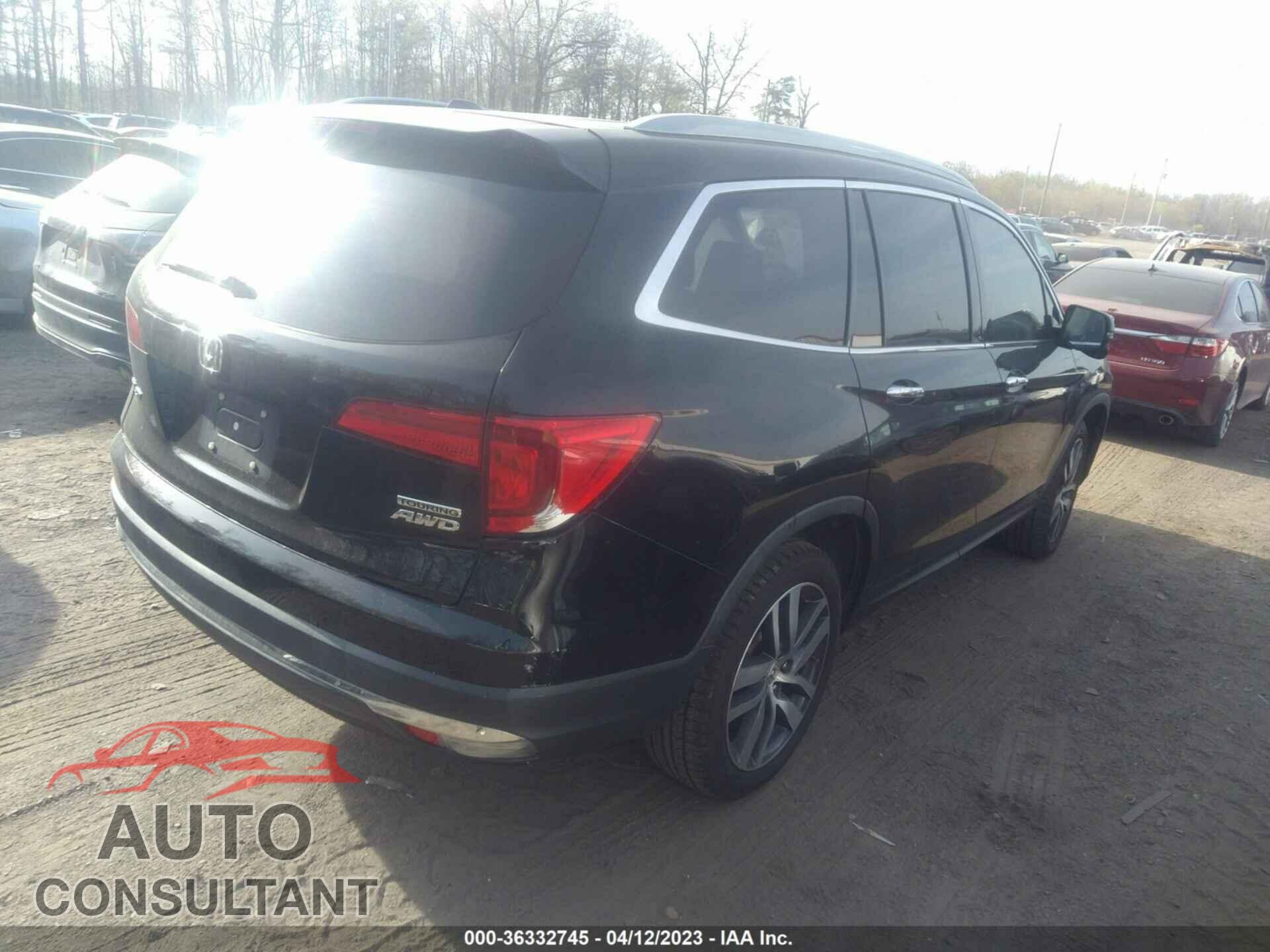 HONDA PILOT 2017 - 5FNYF6H9XHB088348
