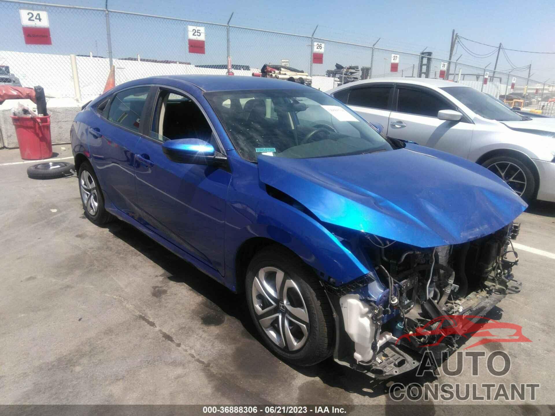 HONDA CIVIC SEDAN 2018 - 2HGFC2F56JH558871