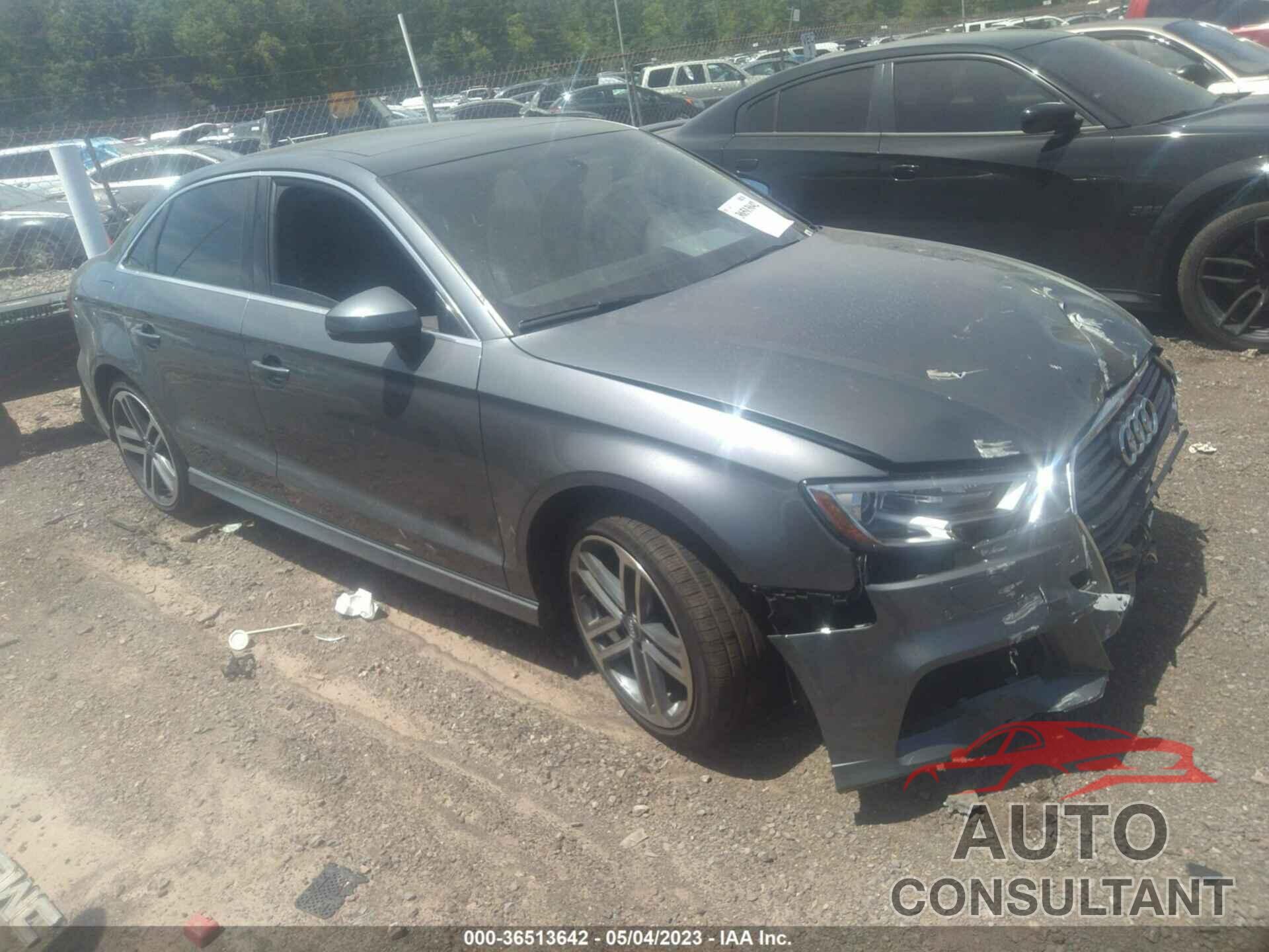 AUDI A3 SEDAN 2017 - WAUJ8GFF3H1059659