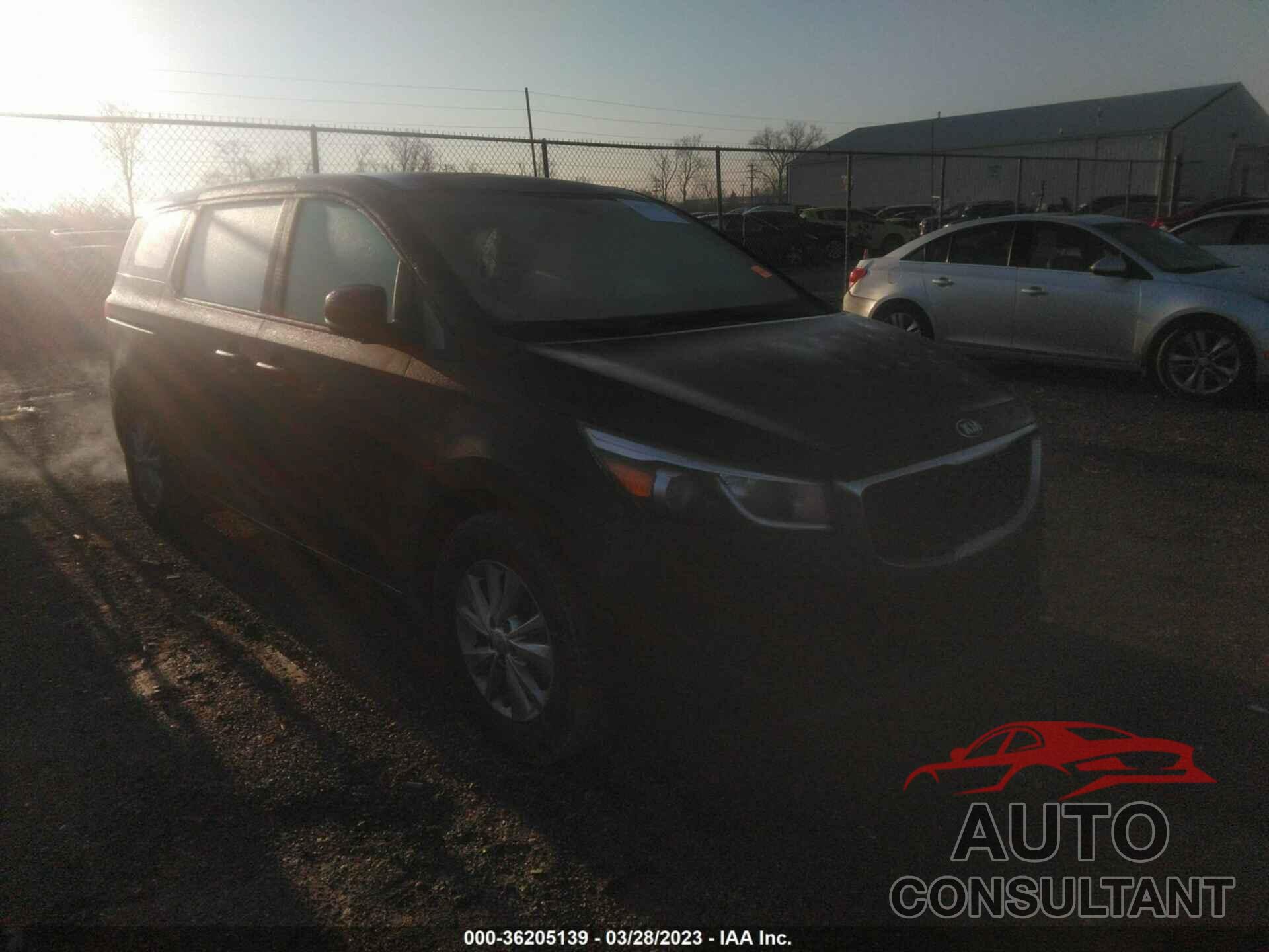 KIA SEDONA 2017 - KNDMA5C12H6272560