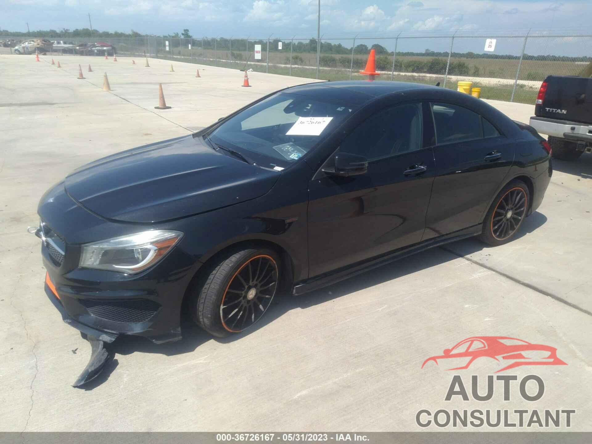 MERCEDES-BENZ CLA 250 2016 - WDDSJ4EB5GN292853