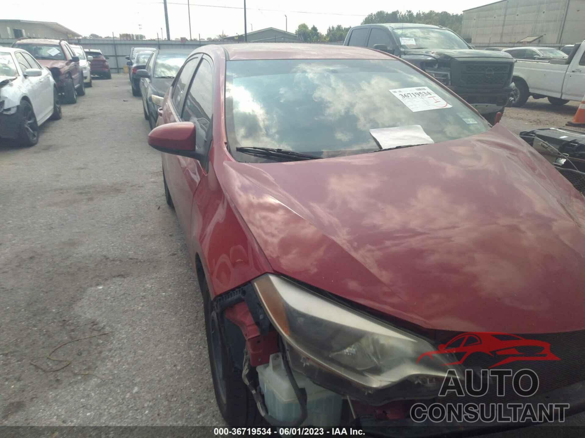 TOYOTA COROLLA 2015 - 2T1BURHE8FC339976