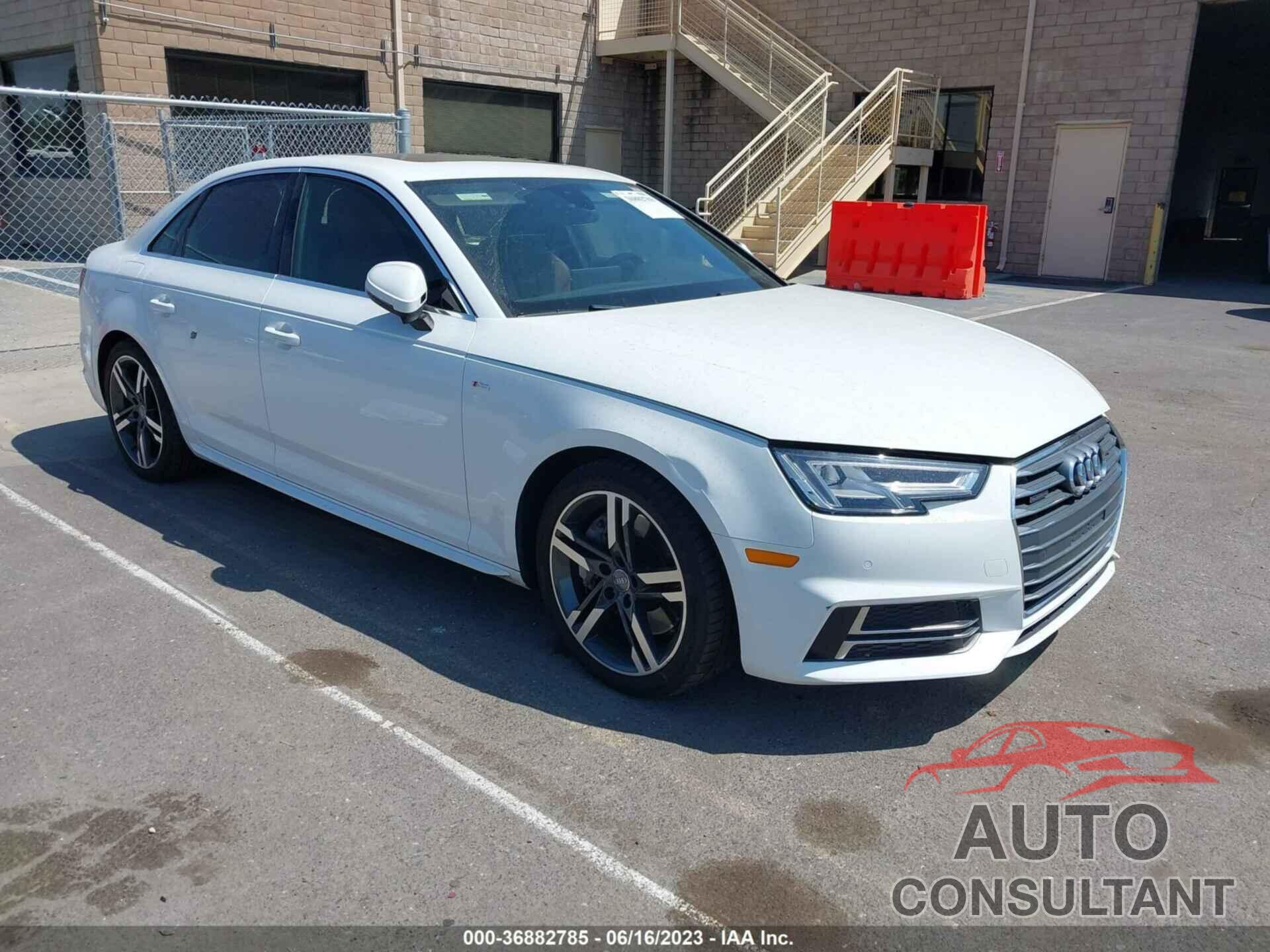 AUDI A4 2018 - WAUENAF49JN017775