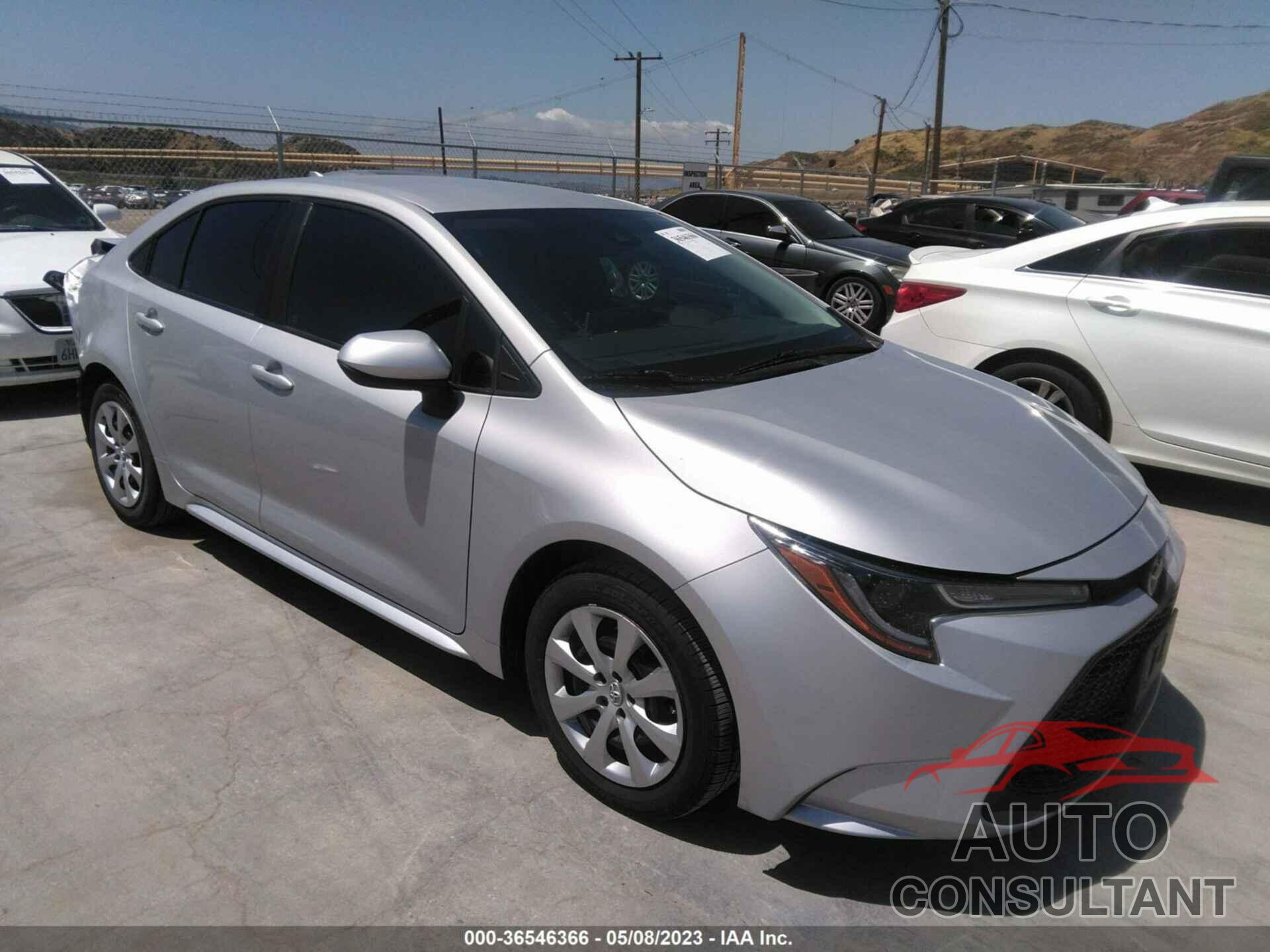 TOYOTA COROLLA 2021 - 5YFEPMAE7MP248602