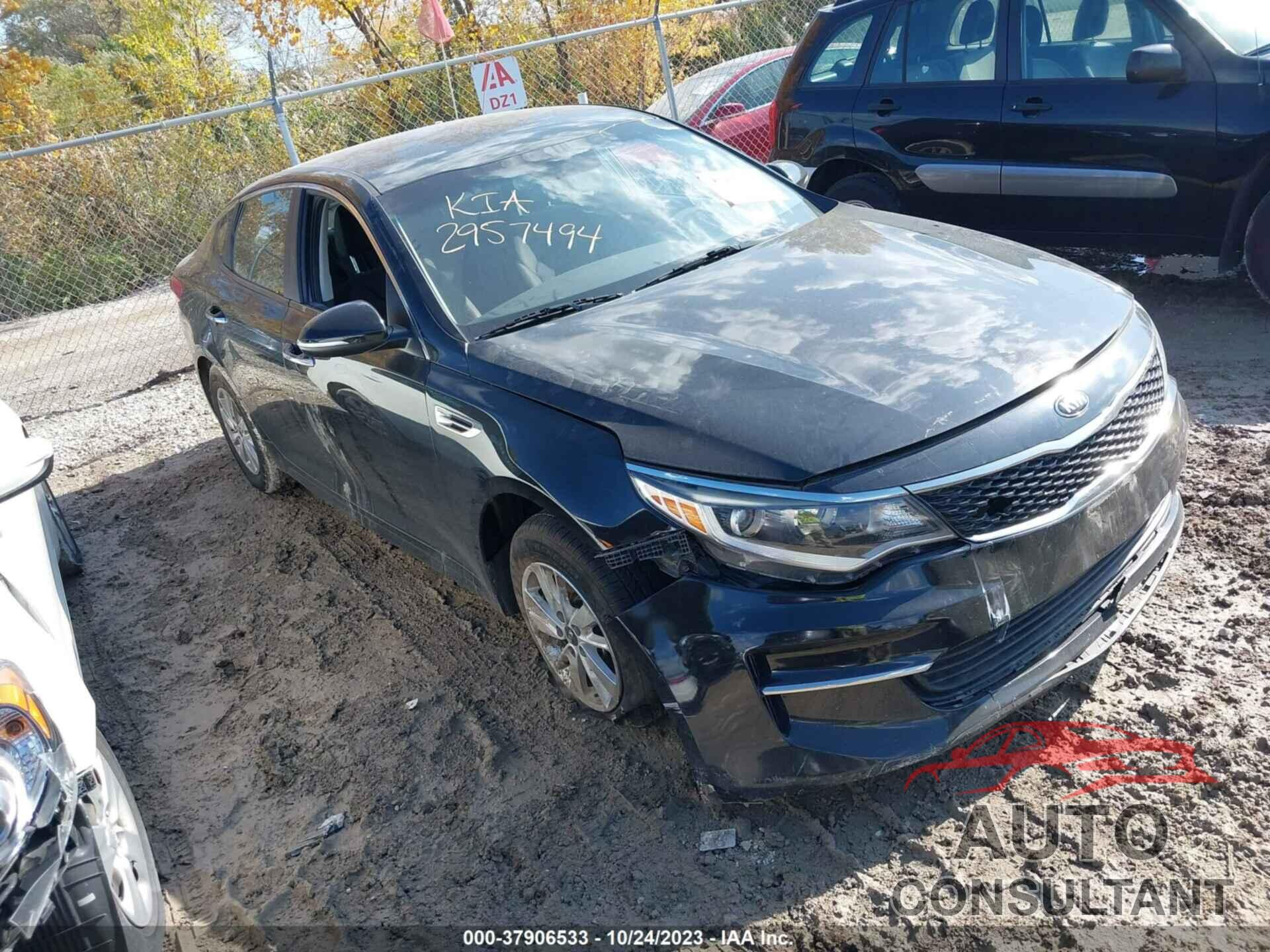 KIA OPTIMA 2018 - 5XXGT4L36JG186503