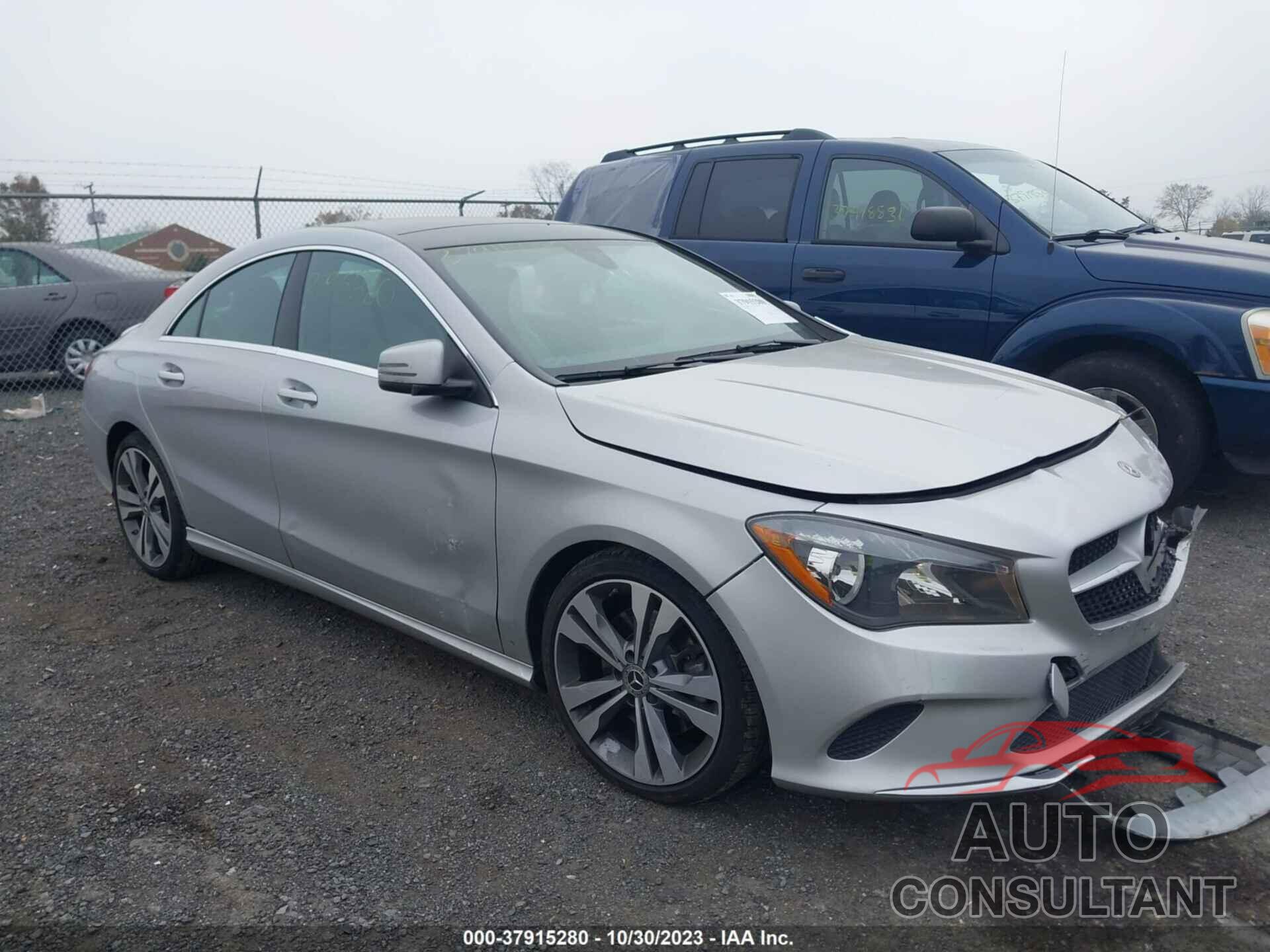 MERCEDES-BENZ CLA 250 2018 - WDDSJ4GB2JN644386