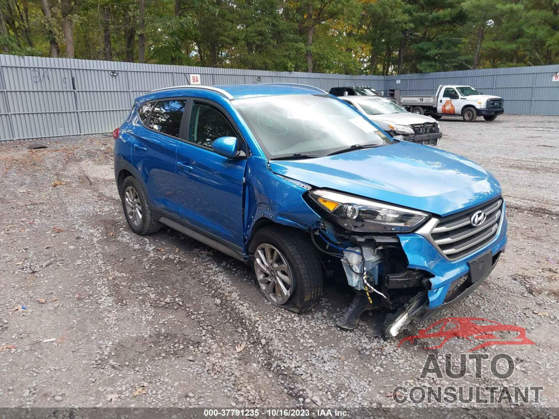 HYUNDAI TUCSON 2017 - KM8J3CA47HU317577