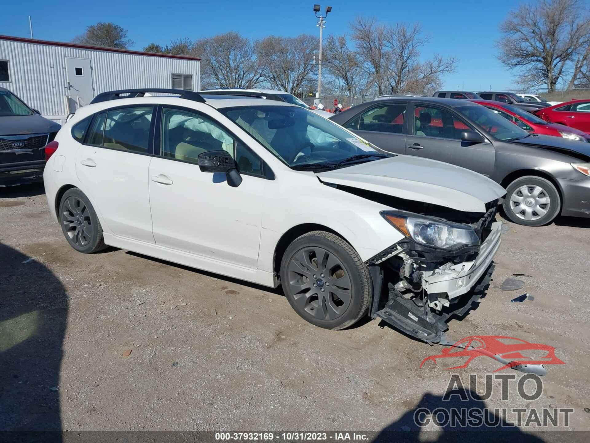 SUBARU IMPREZA 2016 - JF1GPAY6XG8228632