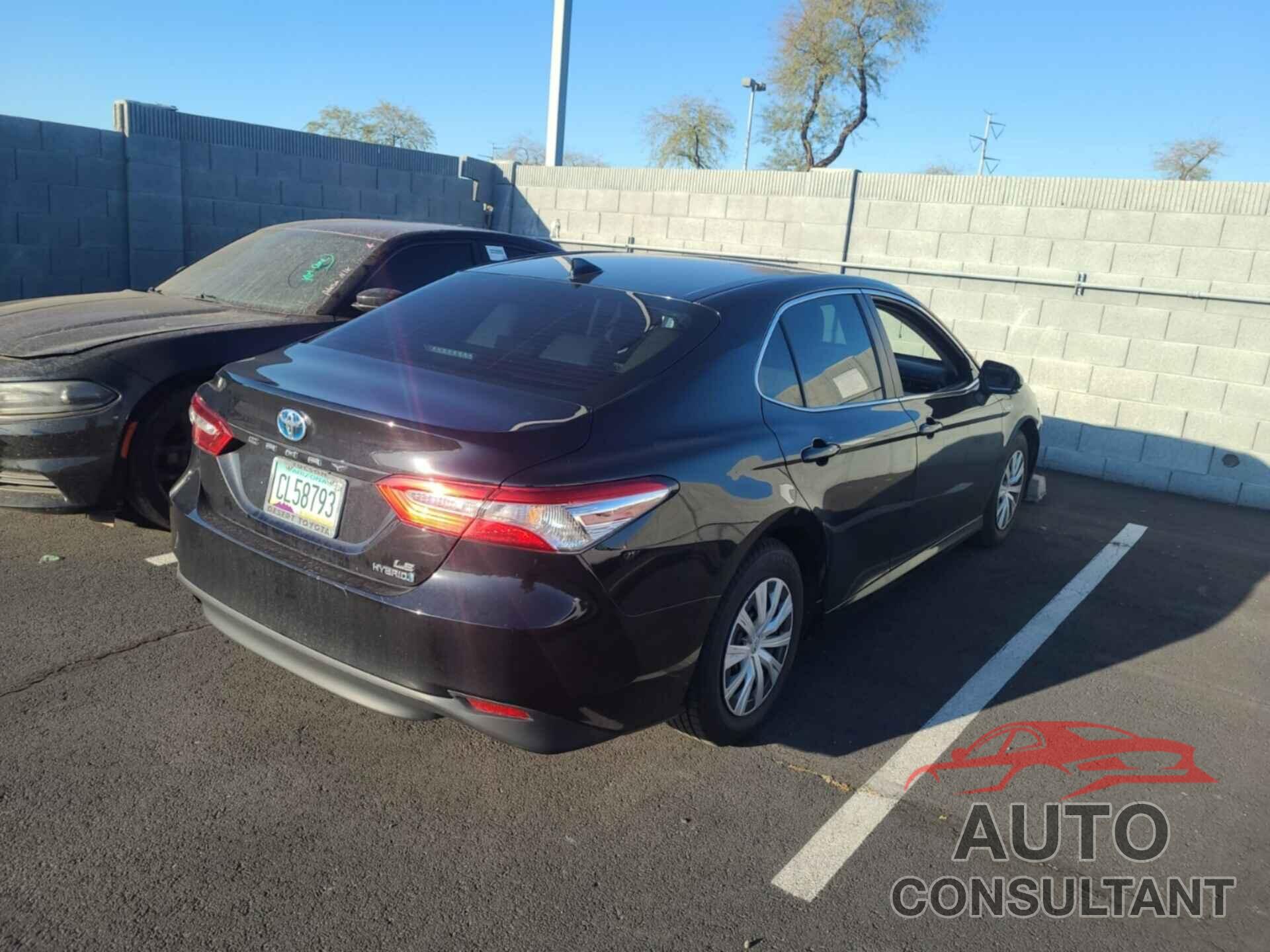 TOYOTA CAMRY 2019 - 4T1B31HK2KU509445