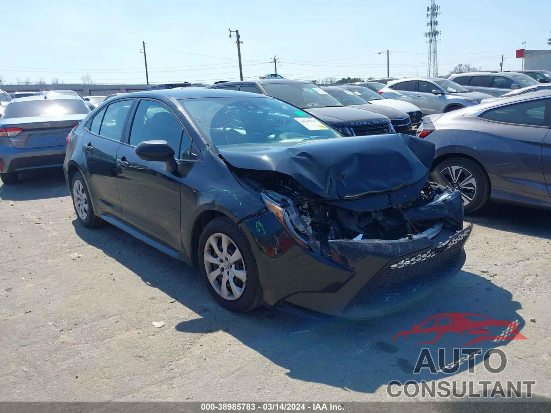 TOYOTA COROLLA 2022 - 5YFEPMAE2NP289737