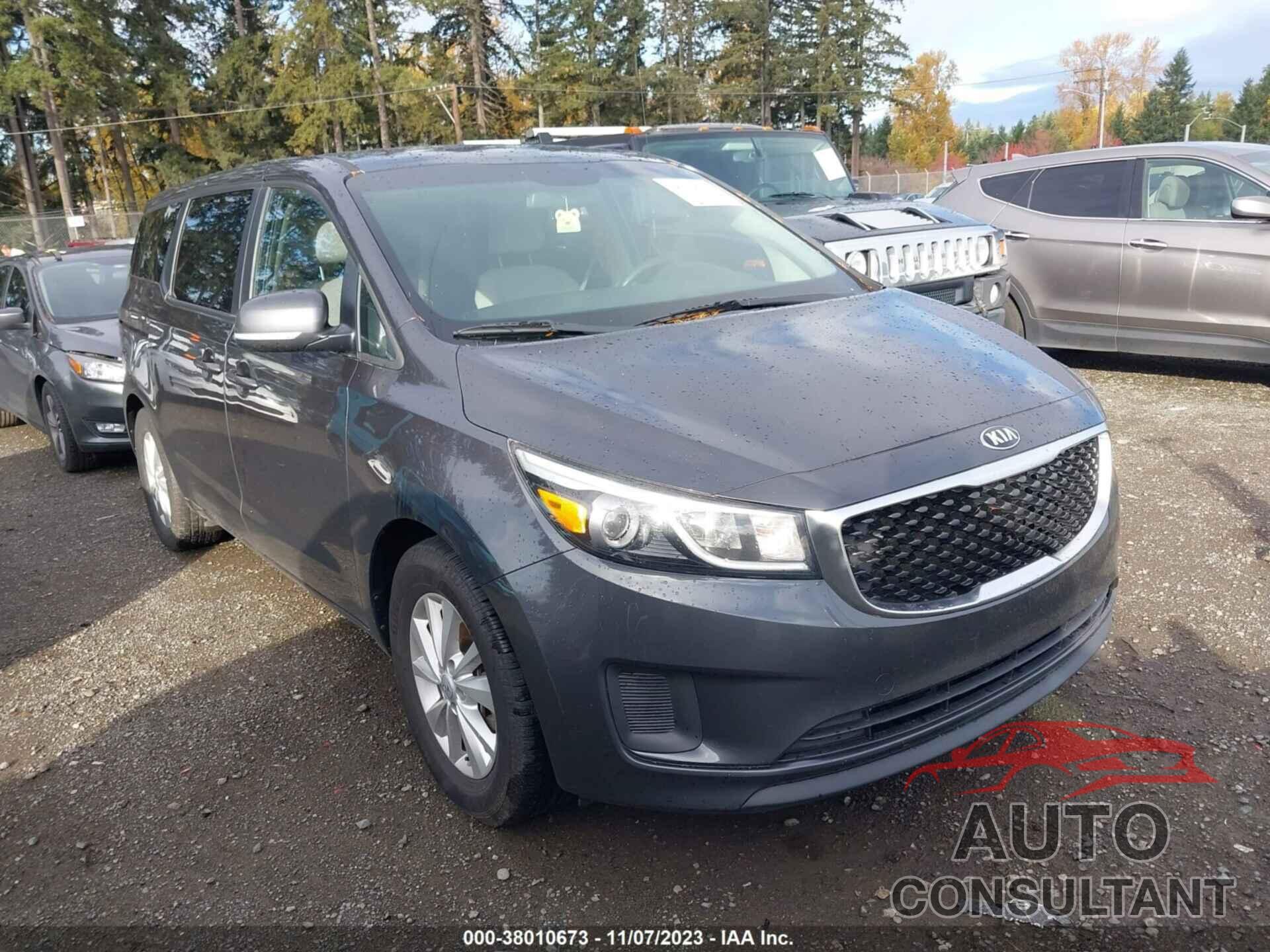 KIA SEDONA 2017 - KNDMB5C15H6218649