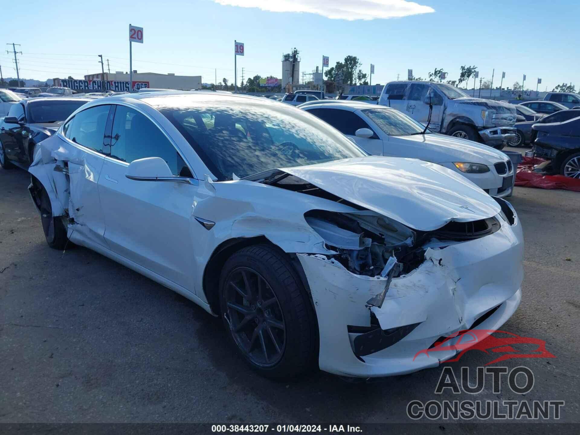 TESLA MODEL 3 2019 - 5YJ3E1EA9KF326664