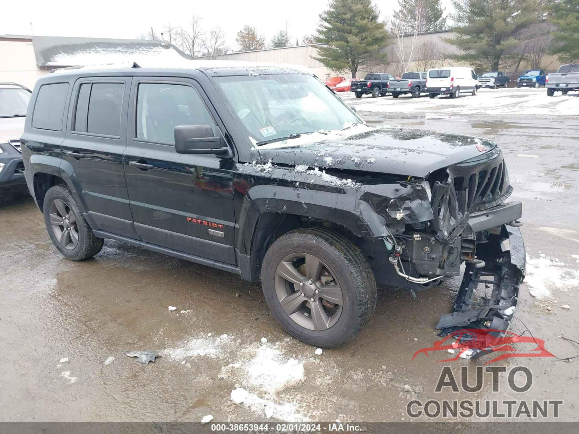 JEEP PATRIOT 2017 - 1C4NJRBB8HD165059