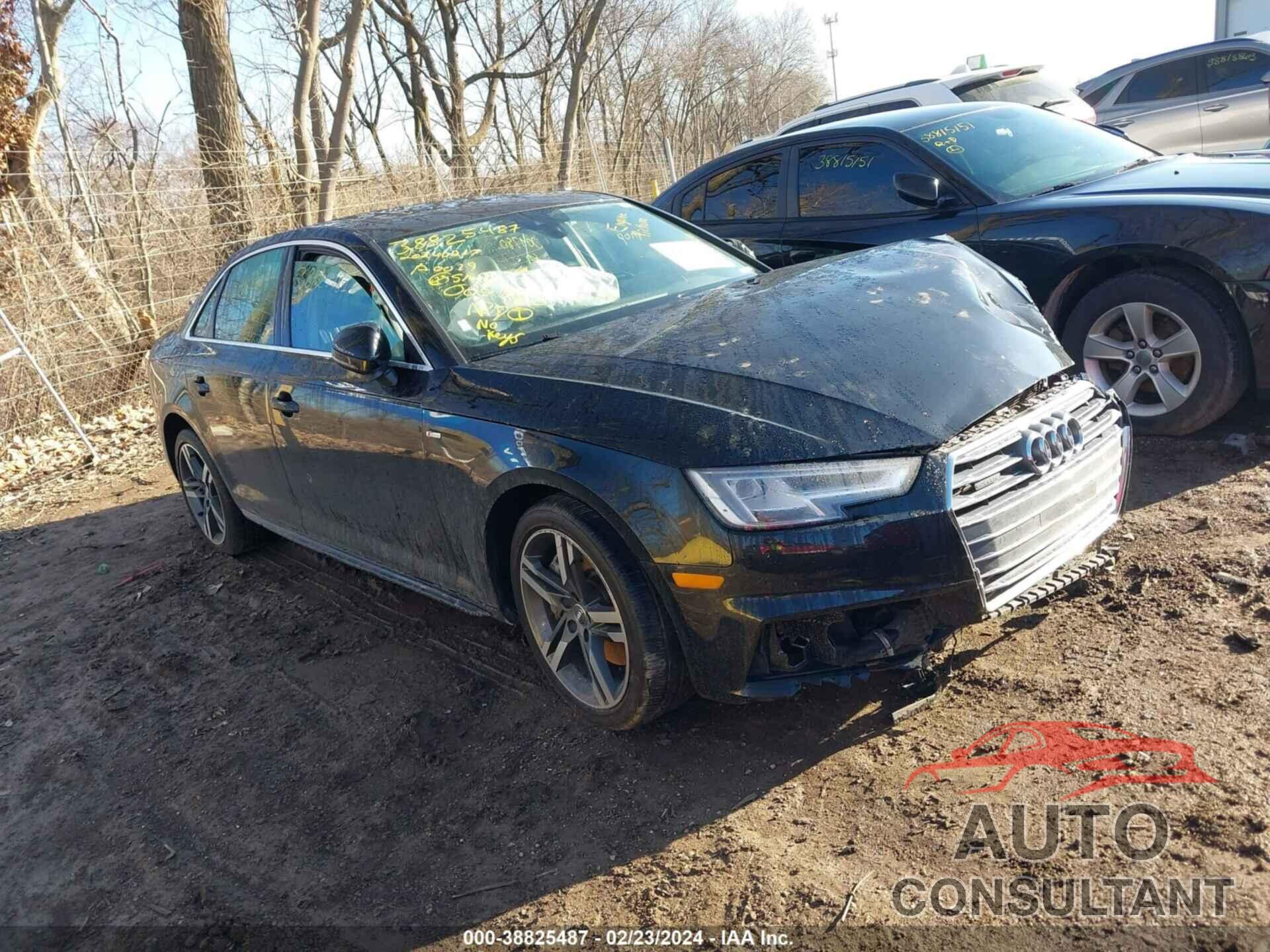 AUDI A4 2017 - WAUENAF40HN004780