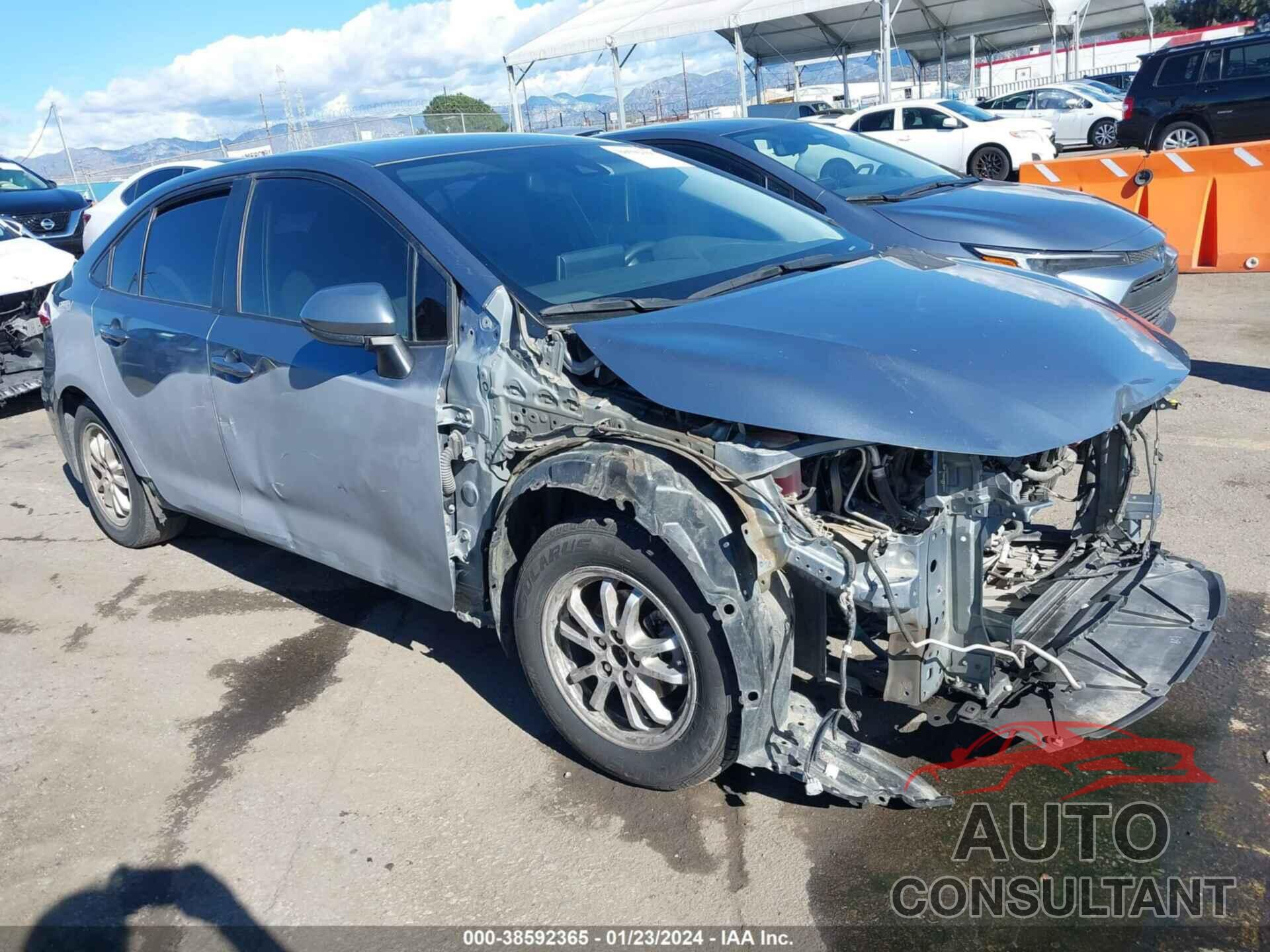 TOYOTA COROLLA 2021 - JTDEAMDE3MJ035566