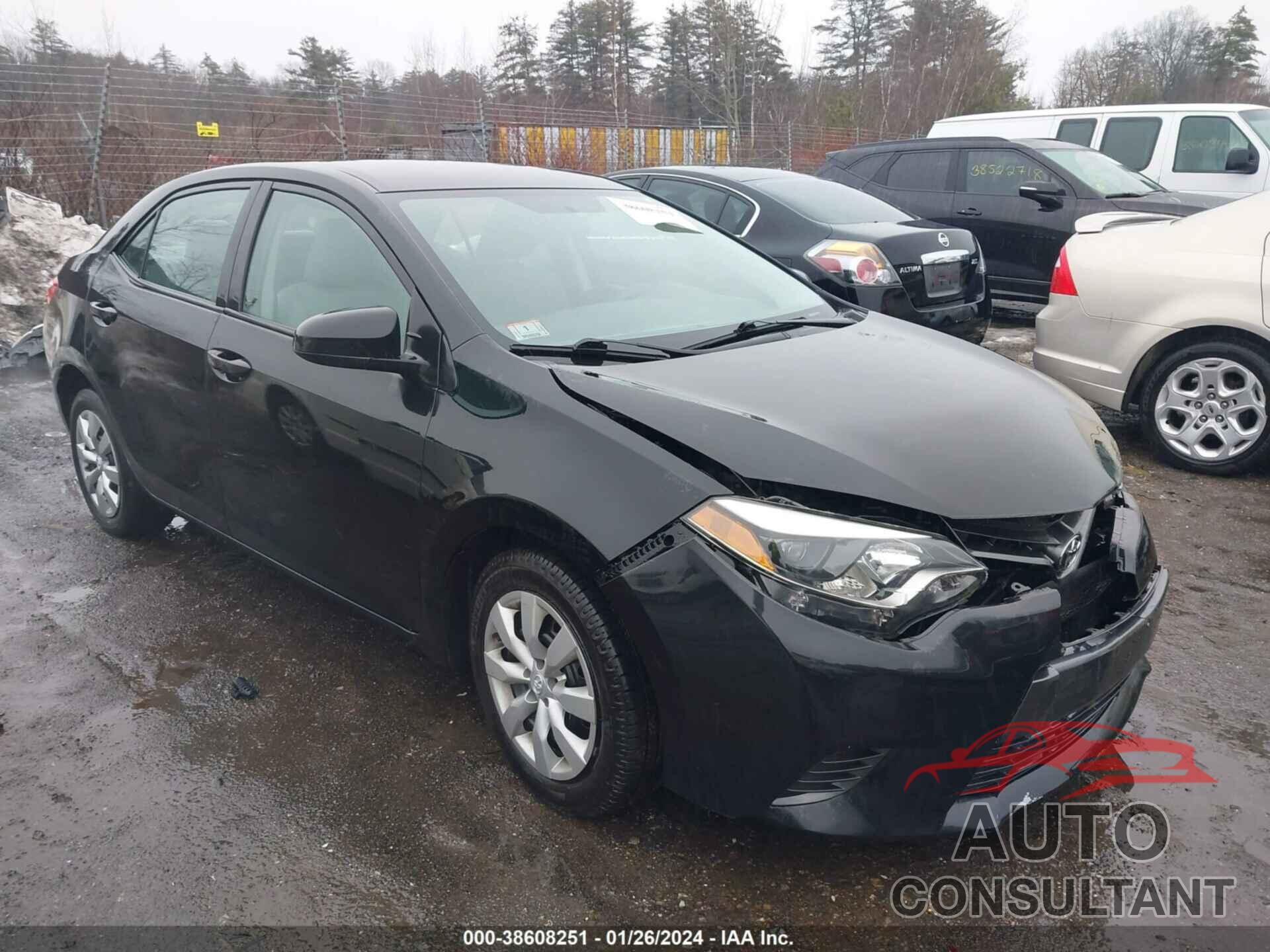 TOYOTA COROLLA 2016 - 2T1BURHE7GC710417