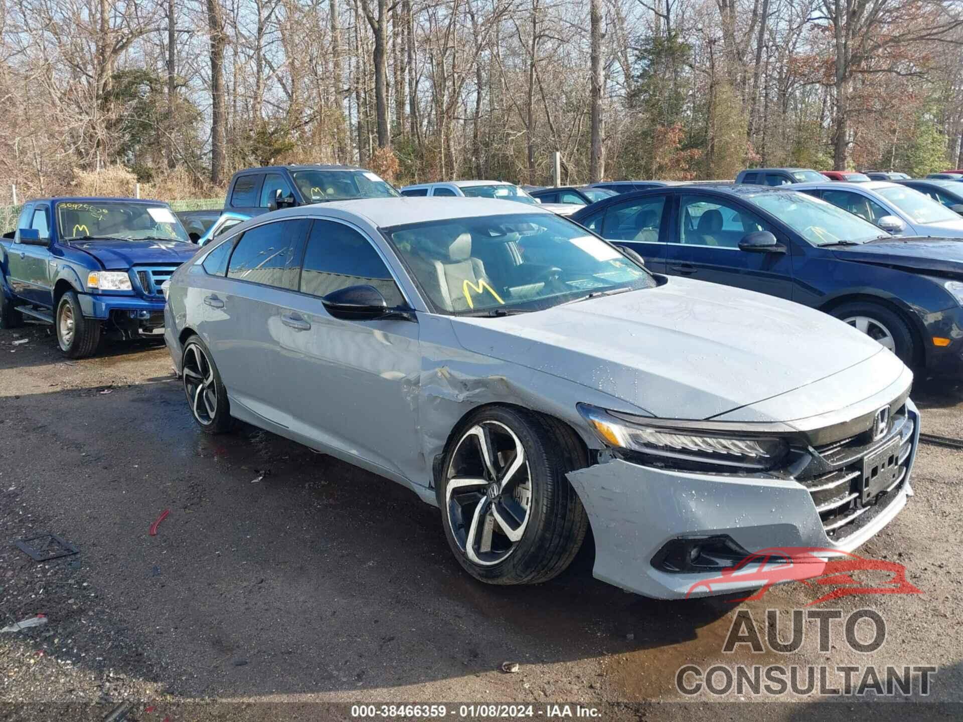 HONDA ACCORD 2022 - 1HGCV1F38NA108312