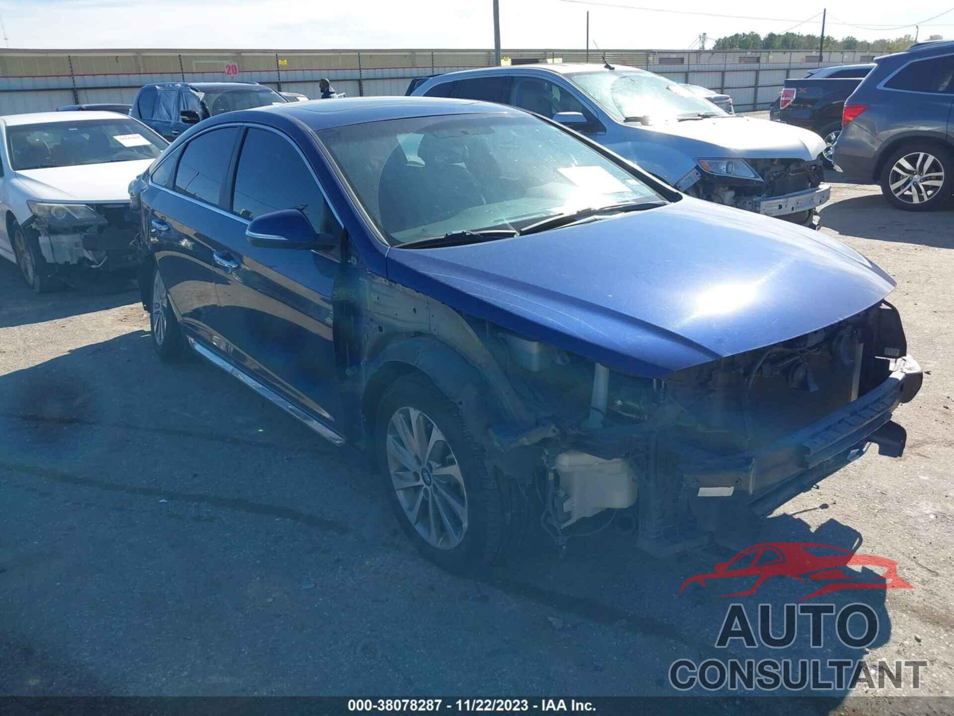 HYUNDAI SONATA 2017 - 5NPE34AF3HH560245