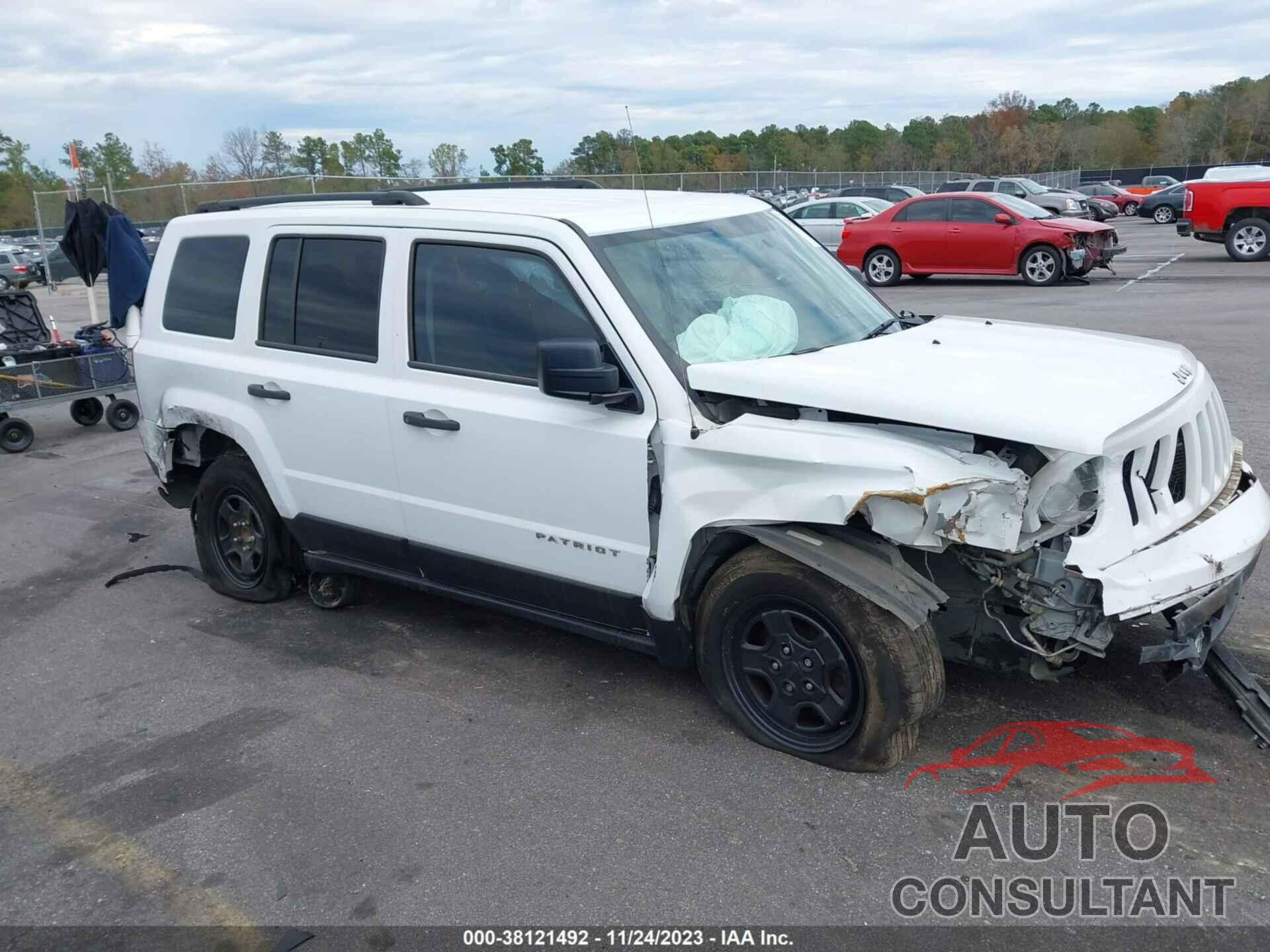 JEEP PATRIOT 2017 - 1C4NJPBA2HD157860