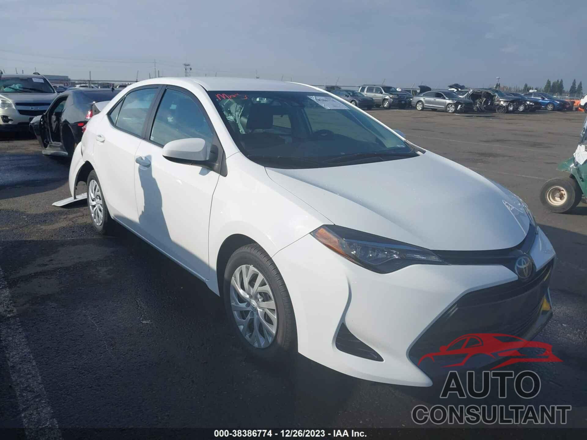 TOYOTA COROLLA 2019 - 5YFBURHE5KP861331
