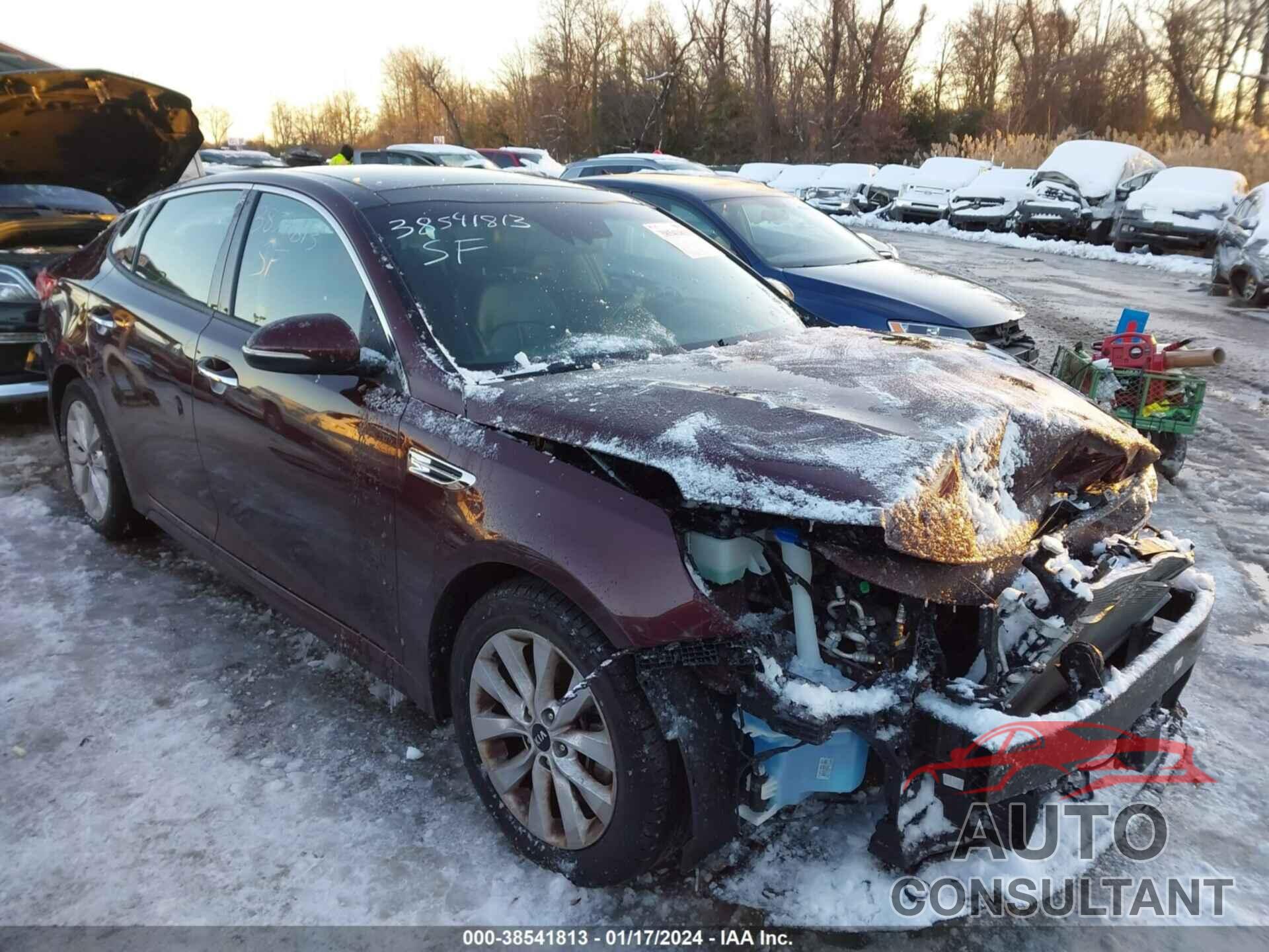 KIA OPTIMA 2017 - 5XXGU4L34HG174292