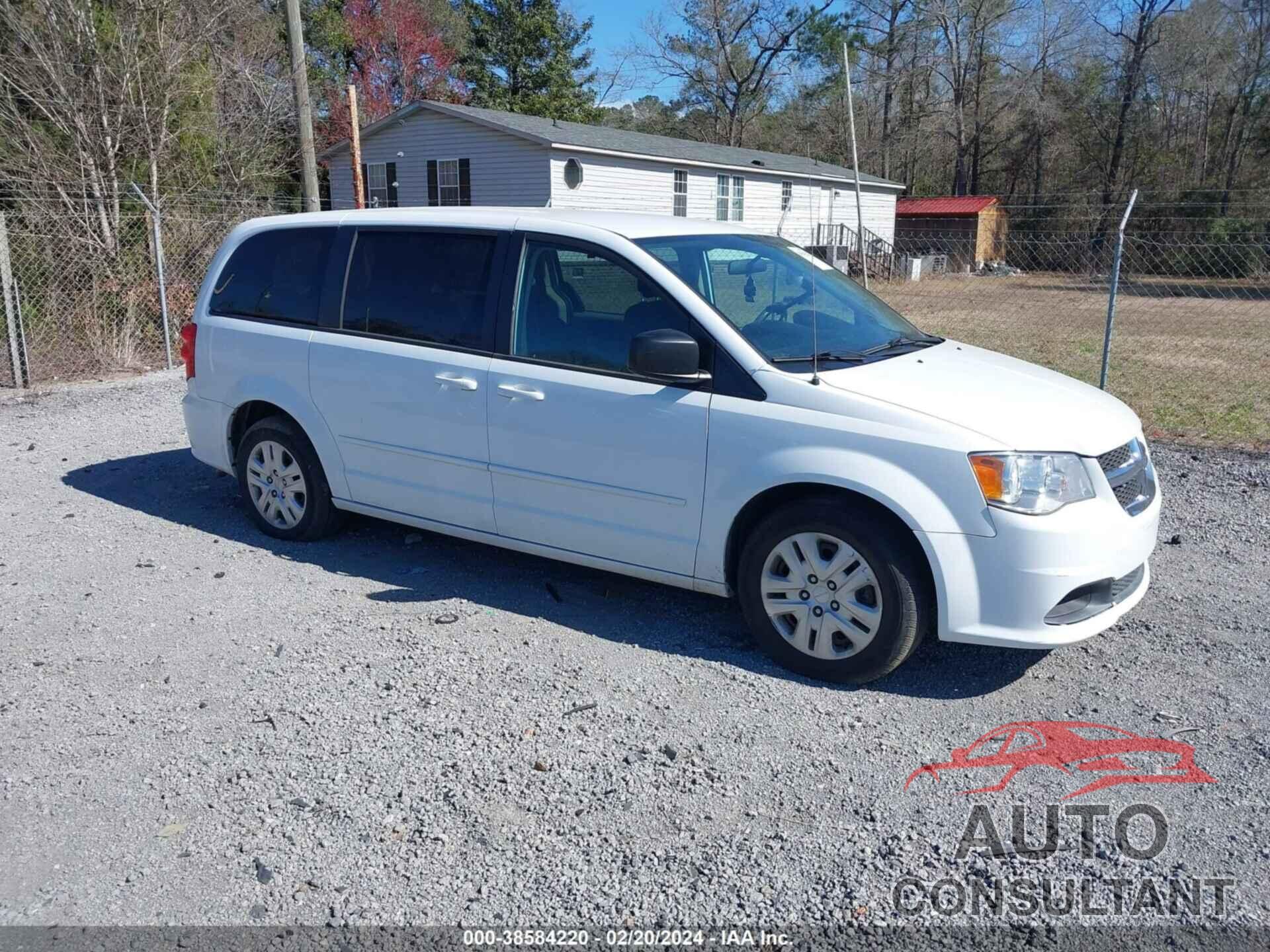 DODGE GRAND CARAVAN 2017 - 2C4RDGBG0HR855734